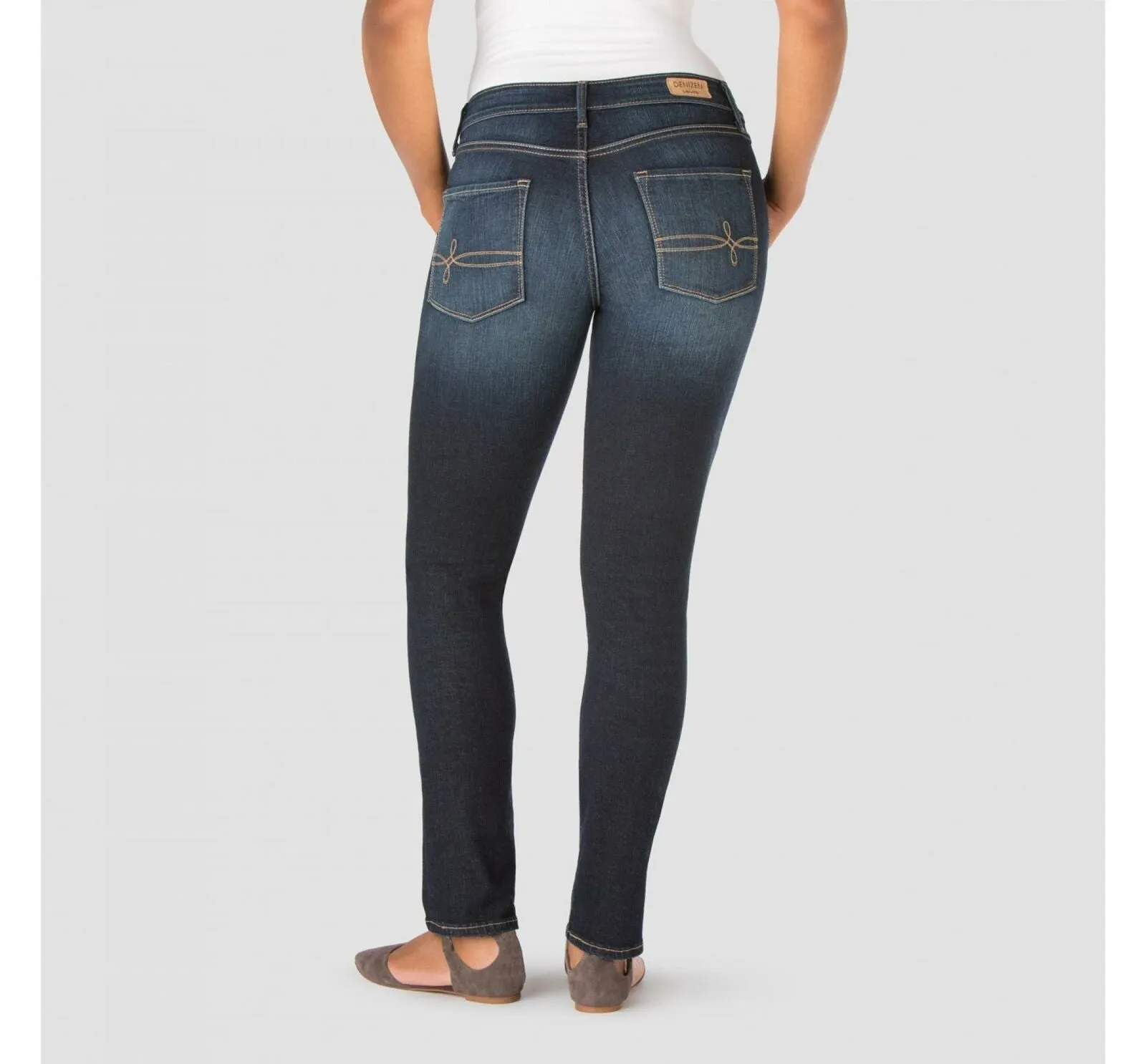 DENIZEN From Levi's Women's Essential Stretch Modern Slim Jeans
