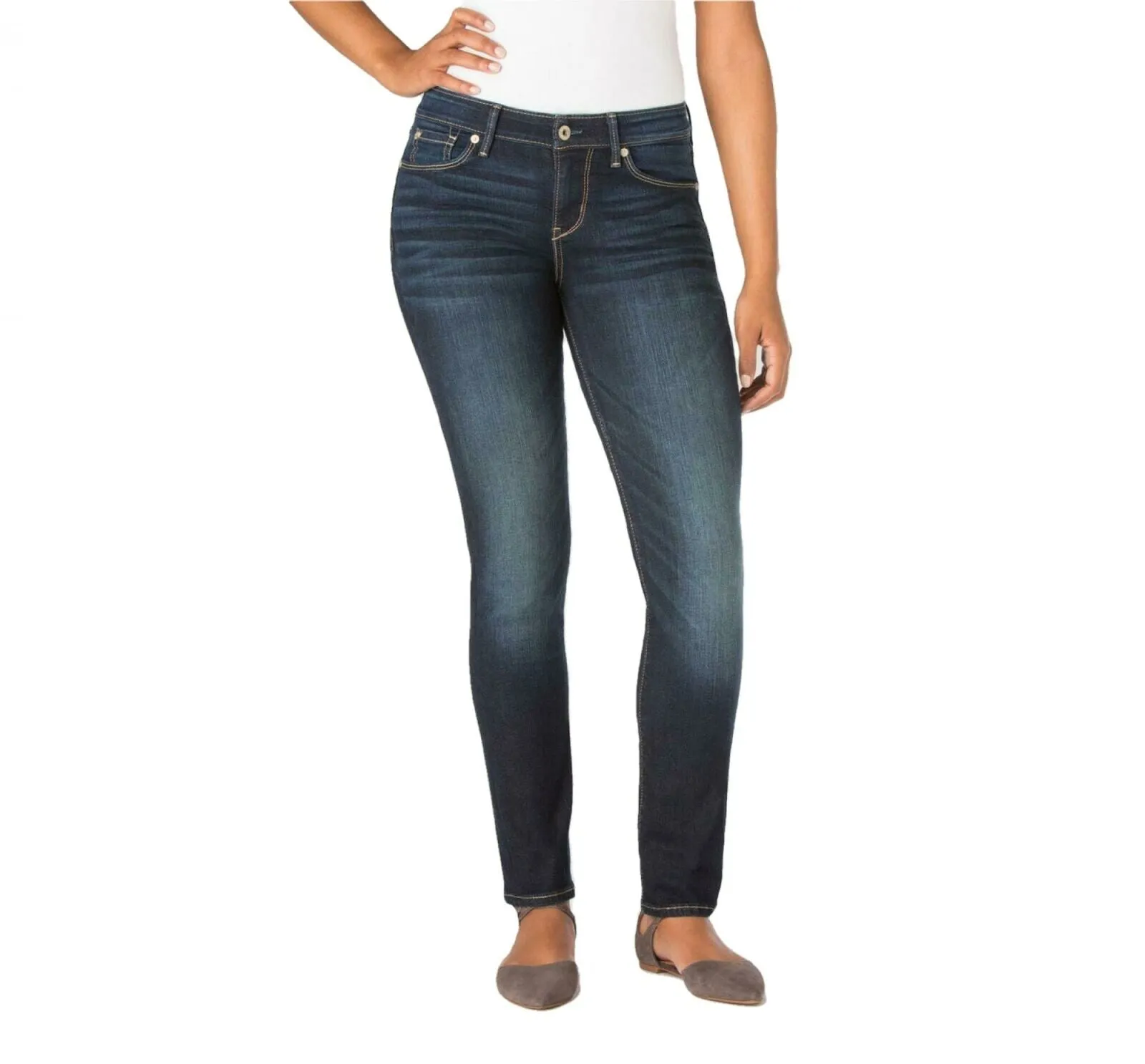 DENIZEN From Levi's Women's Essential Stretch Modern Slim Jeans