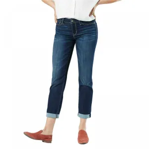 DENIZEN From Levi's Women's Mid Rise Modern Slim Cuffed Jeans