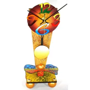 Dial 15 Table, Desk & Shelf Clock by David Scherer