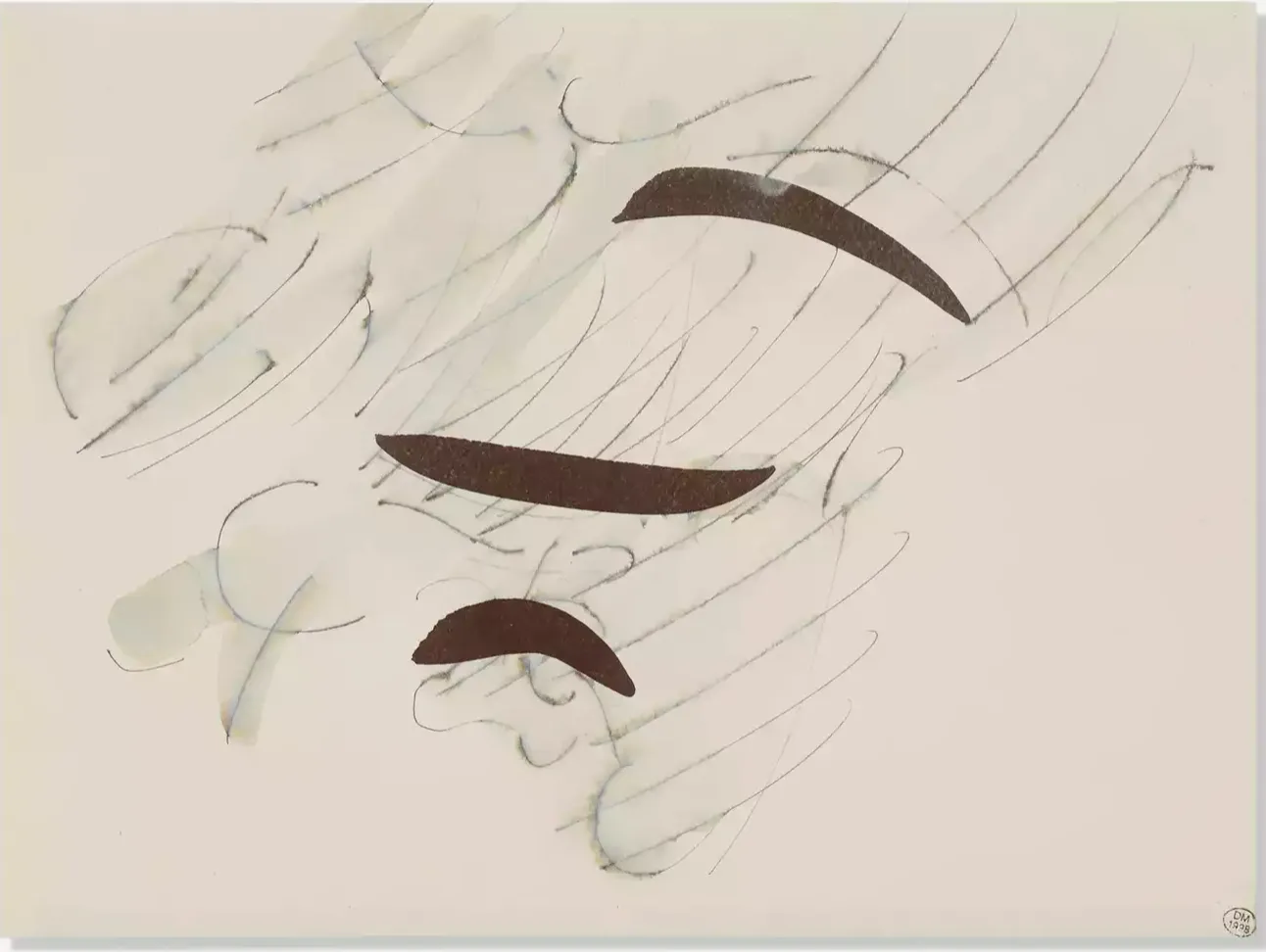 Dora Maar: Abstract Ink on Paper