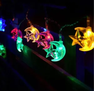 EID Ramadan 4M/20 LED Festival String Light Decoration Star Moon