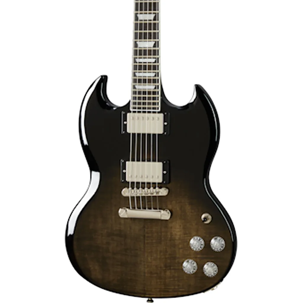 Epiphone SG Modern - Figured Trans Black Fade