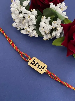 Fancy Rakhi Design with bro! Pendant Mauli Thread Raksha Bandhan