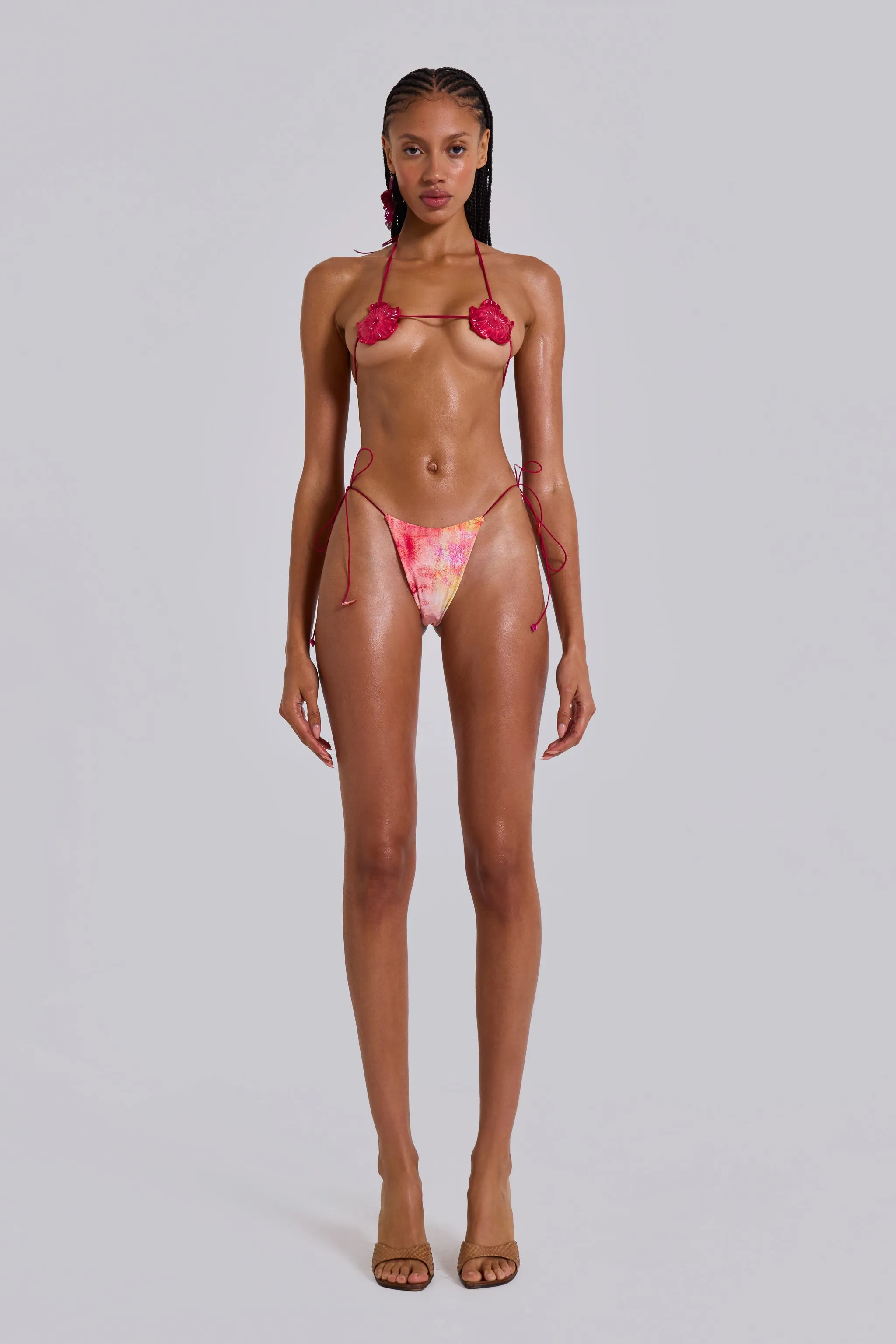 Flowerkini Micro Bikini Top