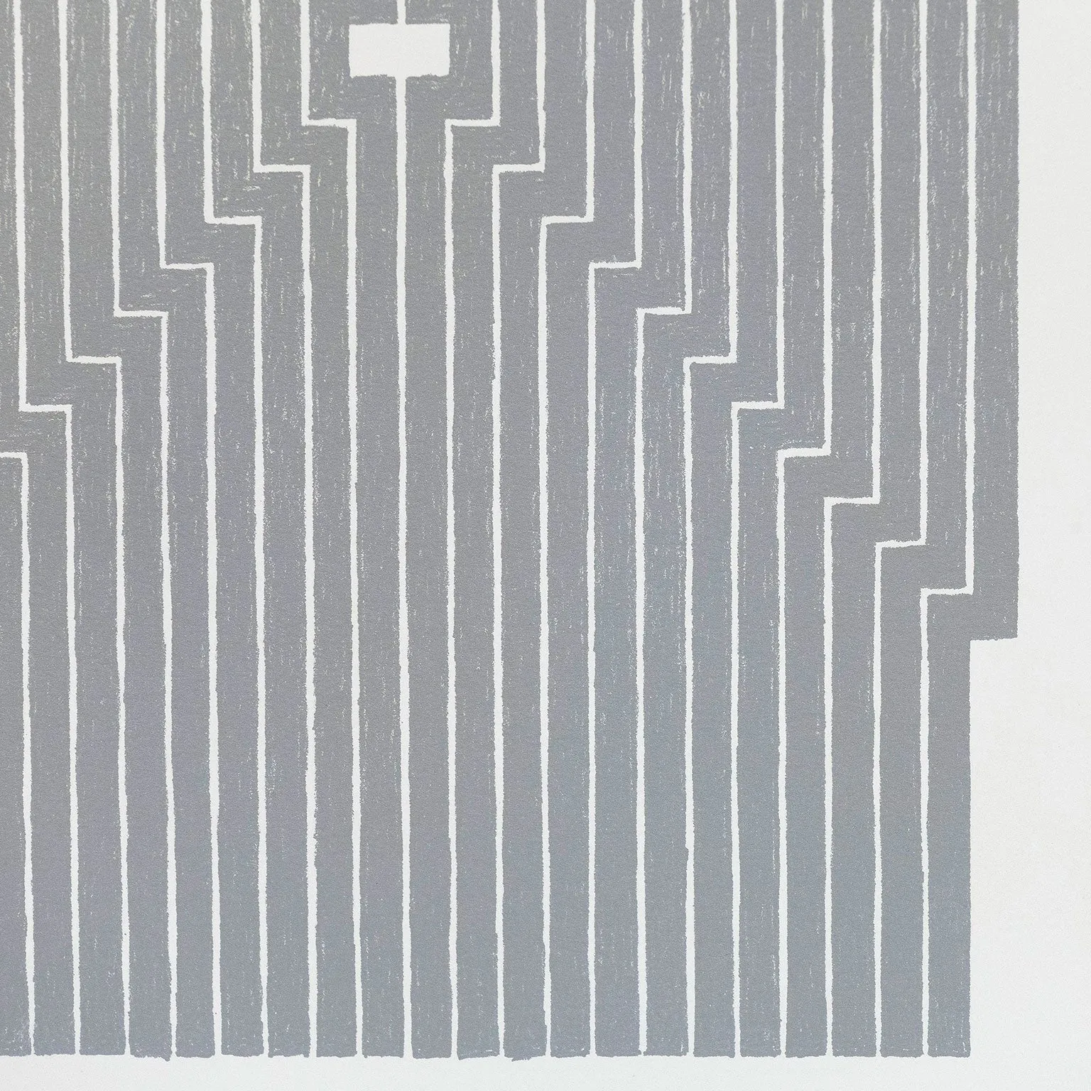 FRANK STELLA "SIX MILE BOTTOM" LITHO, 1970