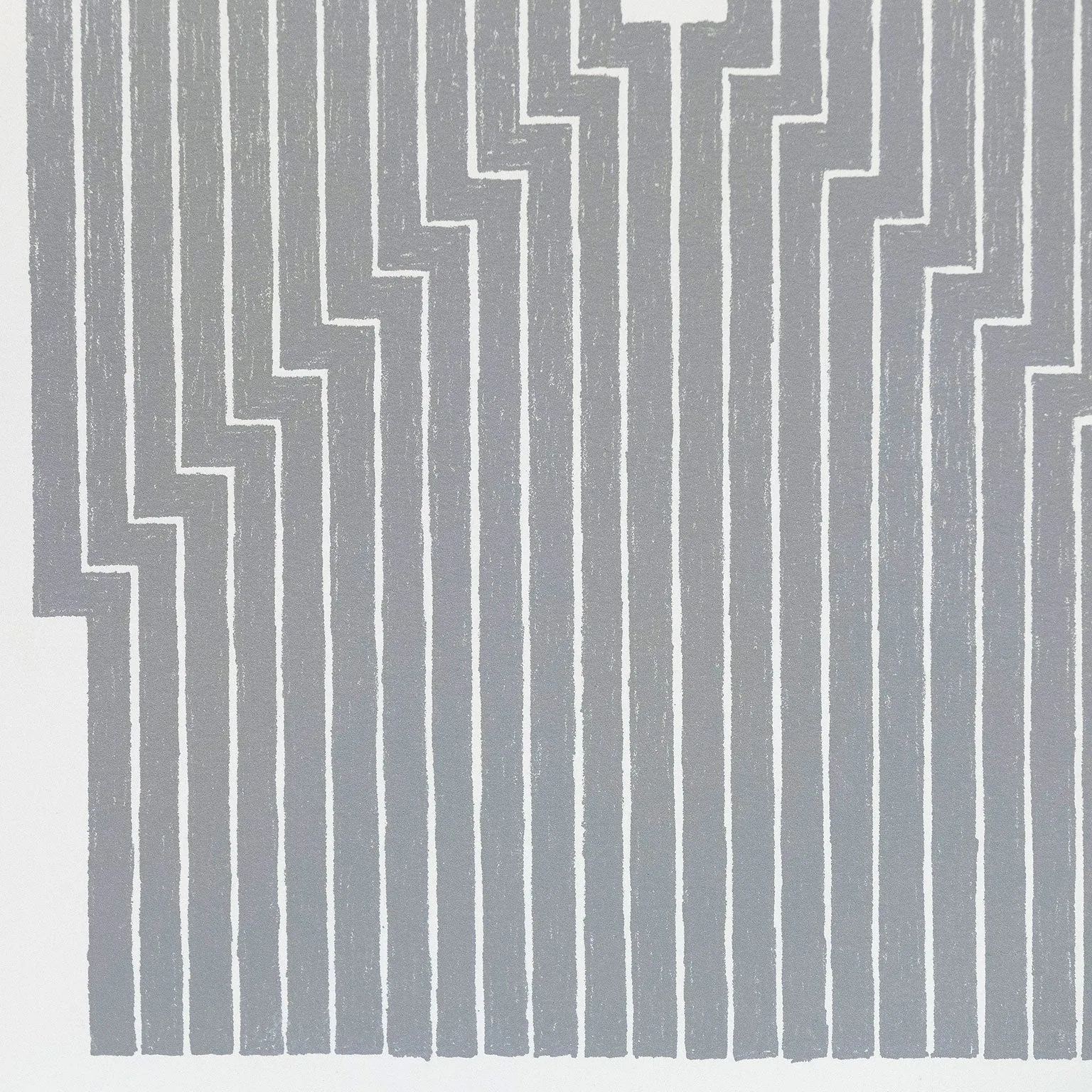FRANK STELLA "SIX MILE BOTTOM" LITHO, 1970