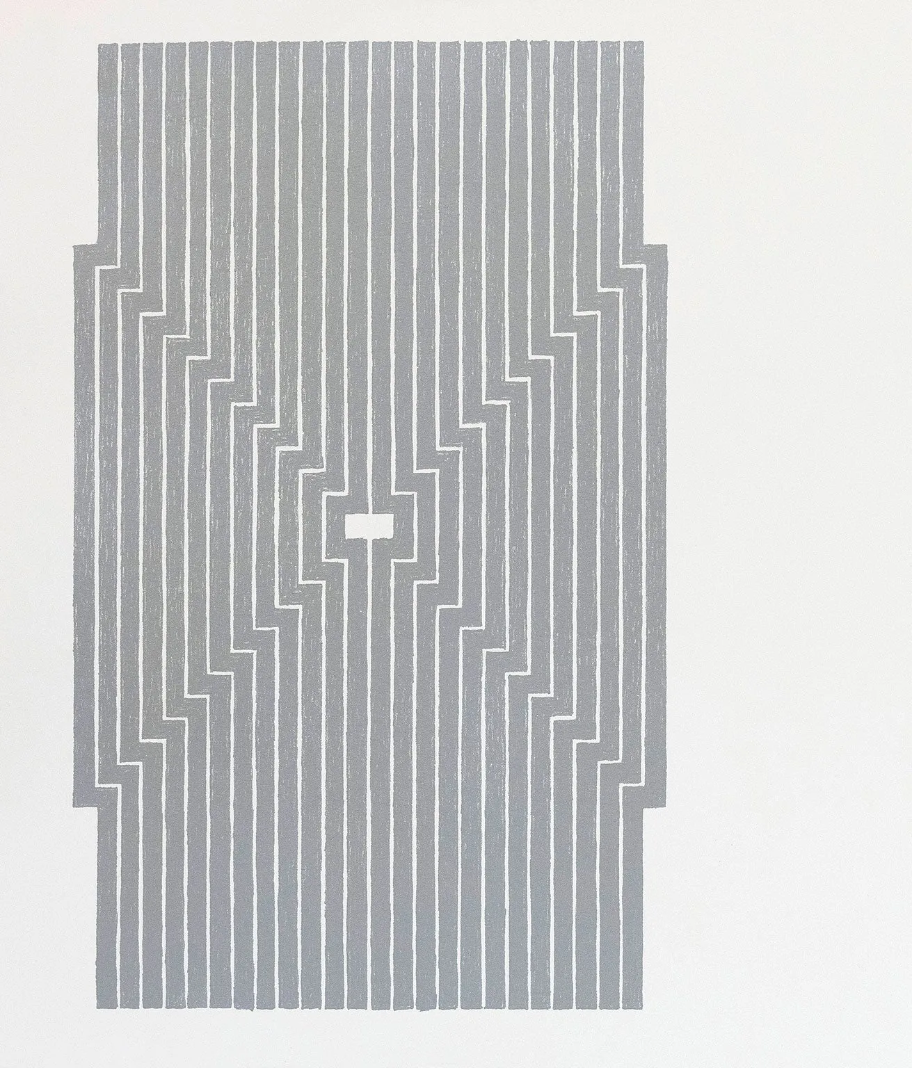 FRANK STELLA "SIX MILE BOTTOM" LITHO, 1970