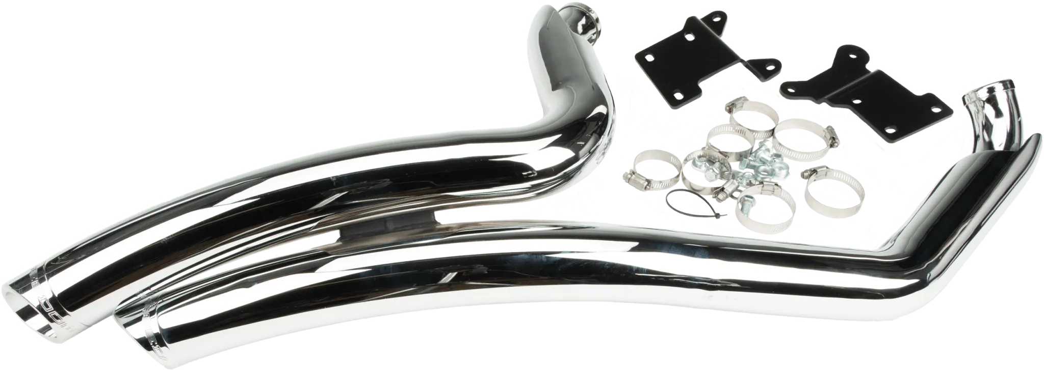 Freedom Performance HD00707 Radical Radius Exhaust System - Chrome
