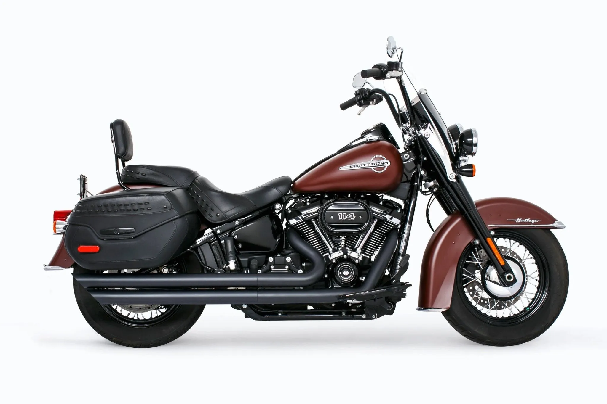 Freedom Performance HD00756 Patriot LG Exhaust System - Slash - Chrome