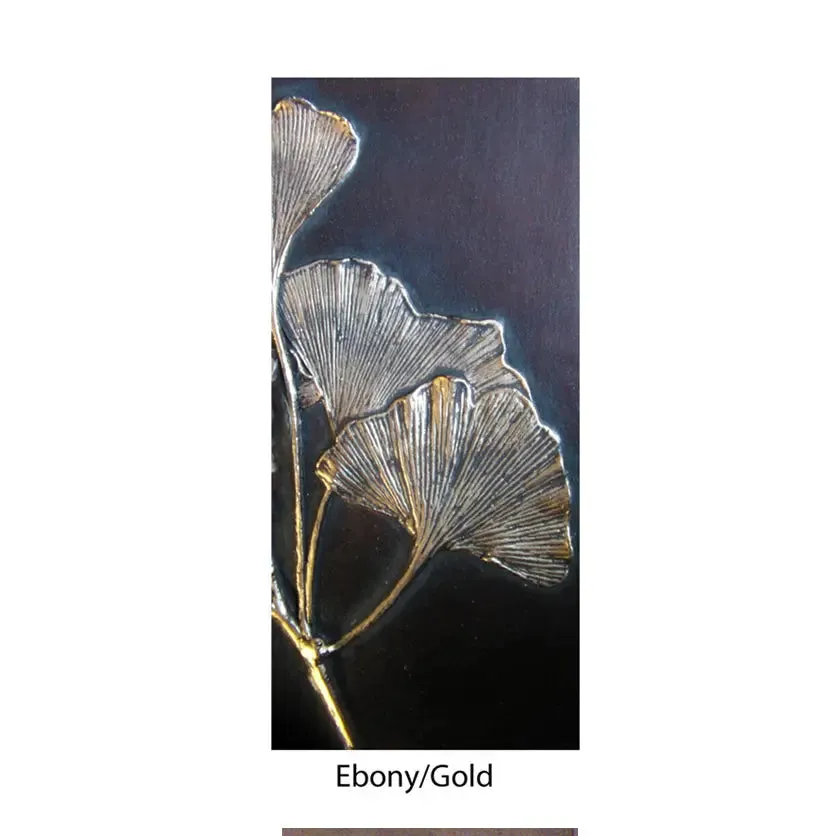Gingko Leaf Mirror by Deborah Childress of Blindspot Mirrors