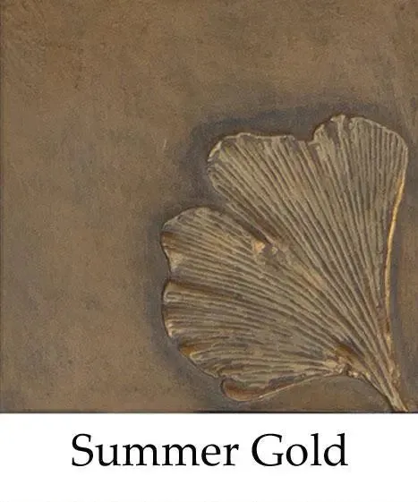 Gingko Leaf Mirror by Deborah Childress of Blindspot Mirrors