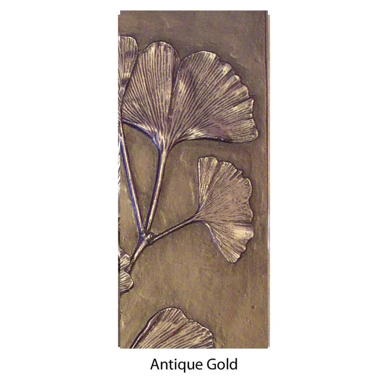 Gingko Leaf Mirror by Deborah Childress of Blindspot Mirrors