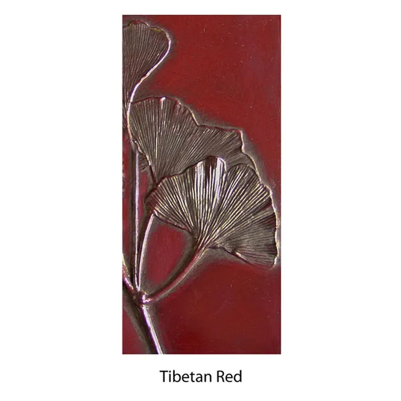 Gingko Leaf Mirror by Deborah Childress of Blindspot Mirrors