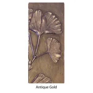 Gingko Leaf Mirror by Deborah Childress of Blindspot Mirrors