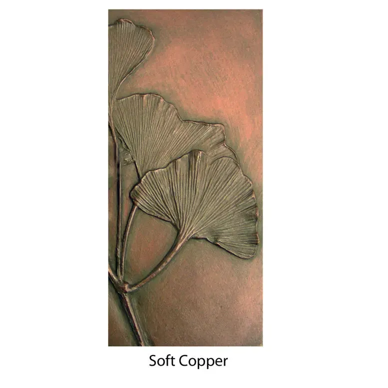 Gingko Leaf Mirror by Deborah Childress of Blindspot Mirrors