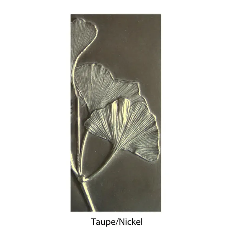 Gingko Leaf Mirror by Deborah Childress of Blindspot Mirrors