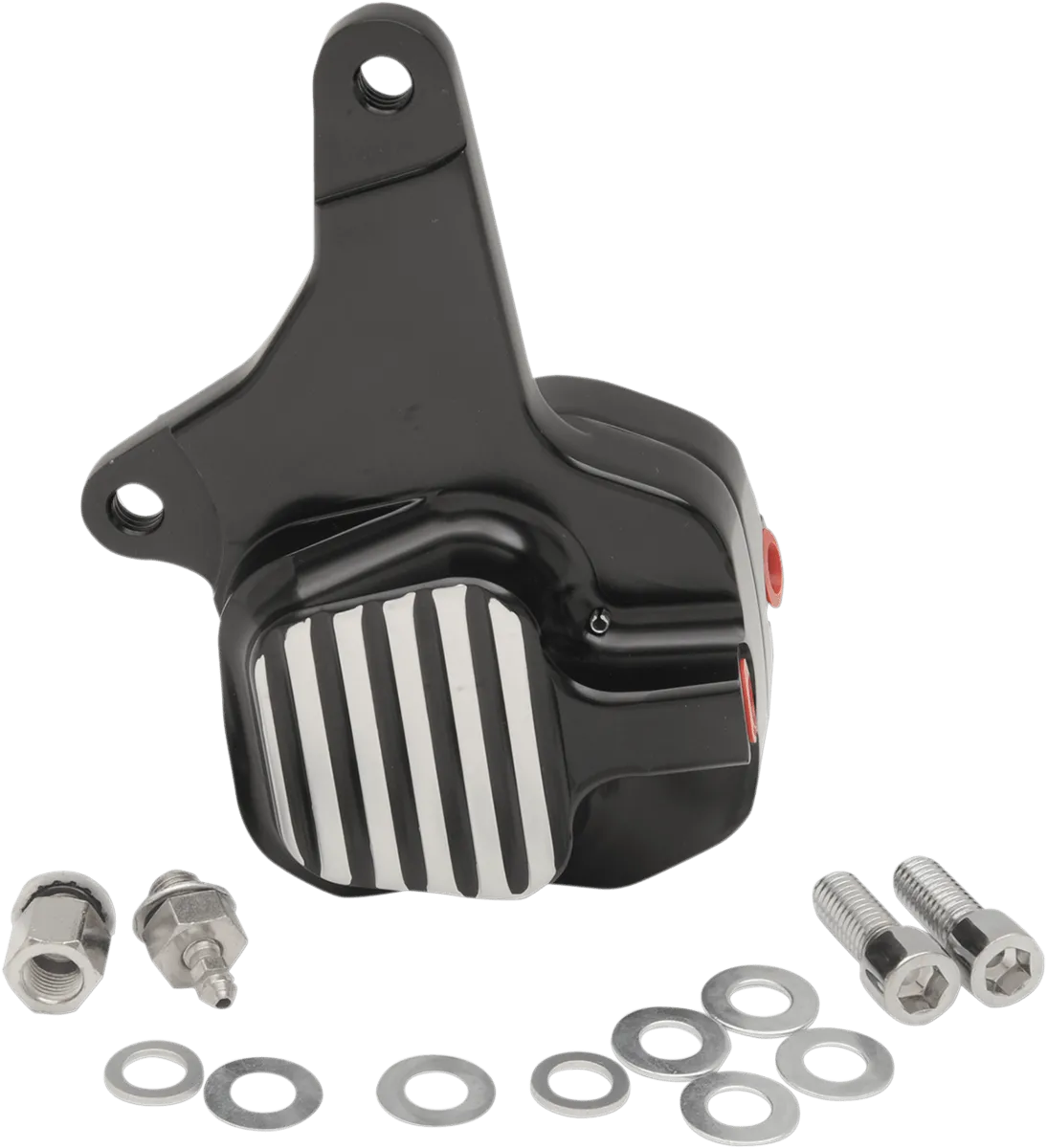 GMA Engineering GMA-200F 2-Piston Single Disc Front Brake B-Caliper - Classic Clear Anodized