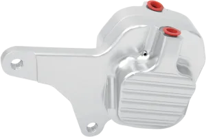 GMA Engineering GMA-200F 2-Piston Single Disc Front Brake B-Caliper - Classic Clear Anodized