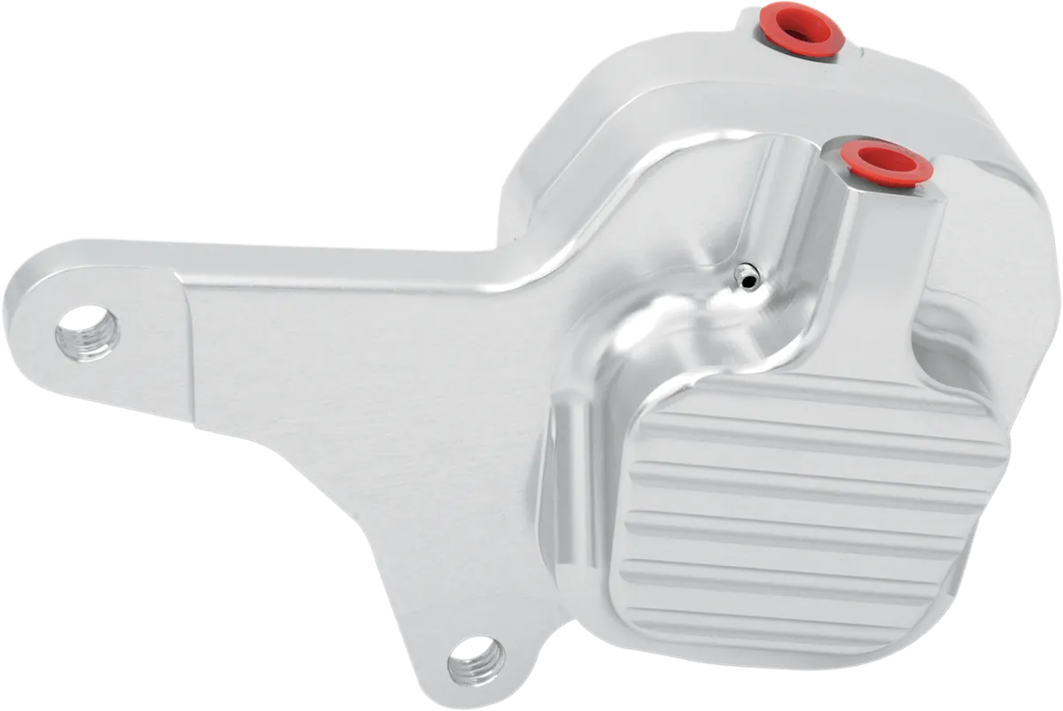 GMA Engineering GMA-200F 2-Piston Single Disc Front Brake B-Caliper - Classic Clear Anodized