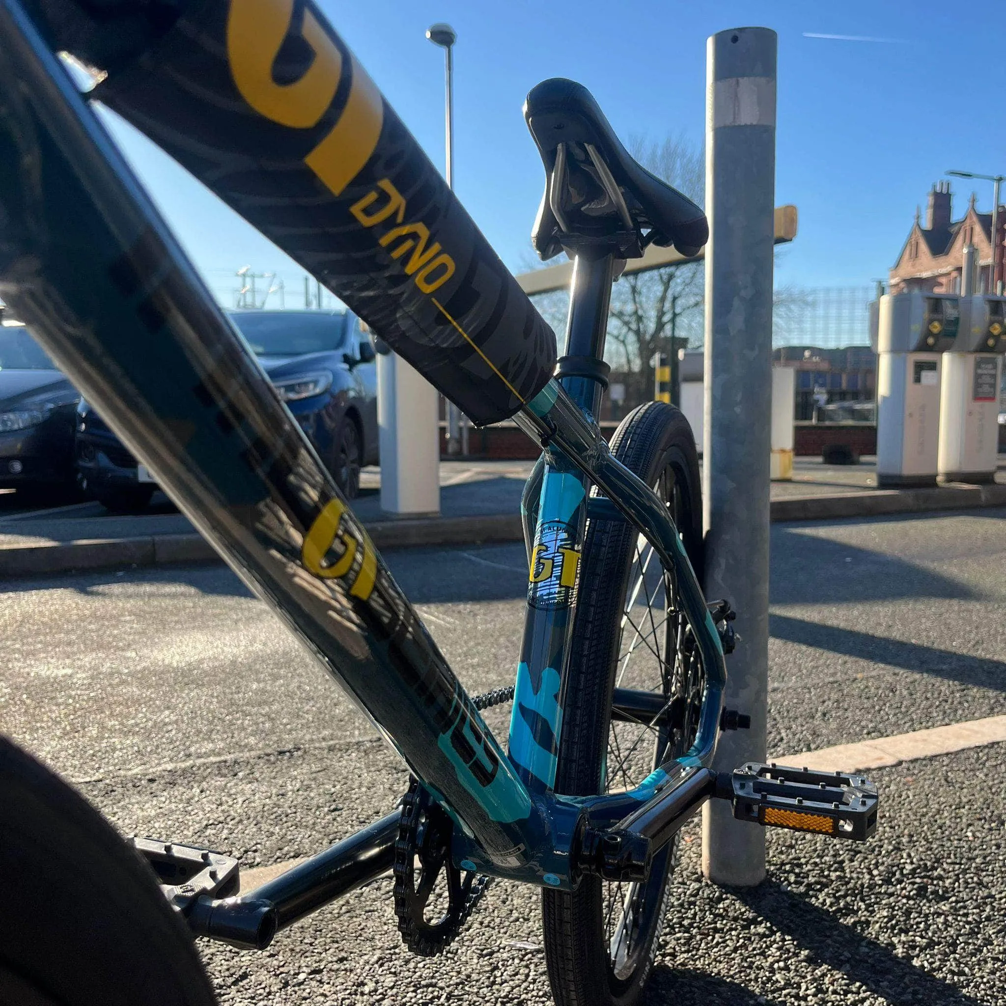 GT Pro Series Heritage 24 Inch Bike Dusty Blue Race Edition