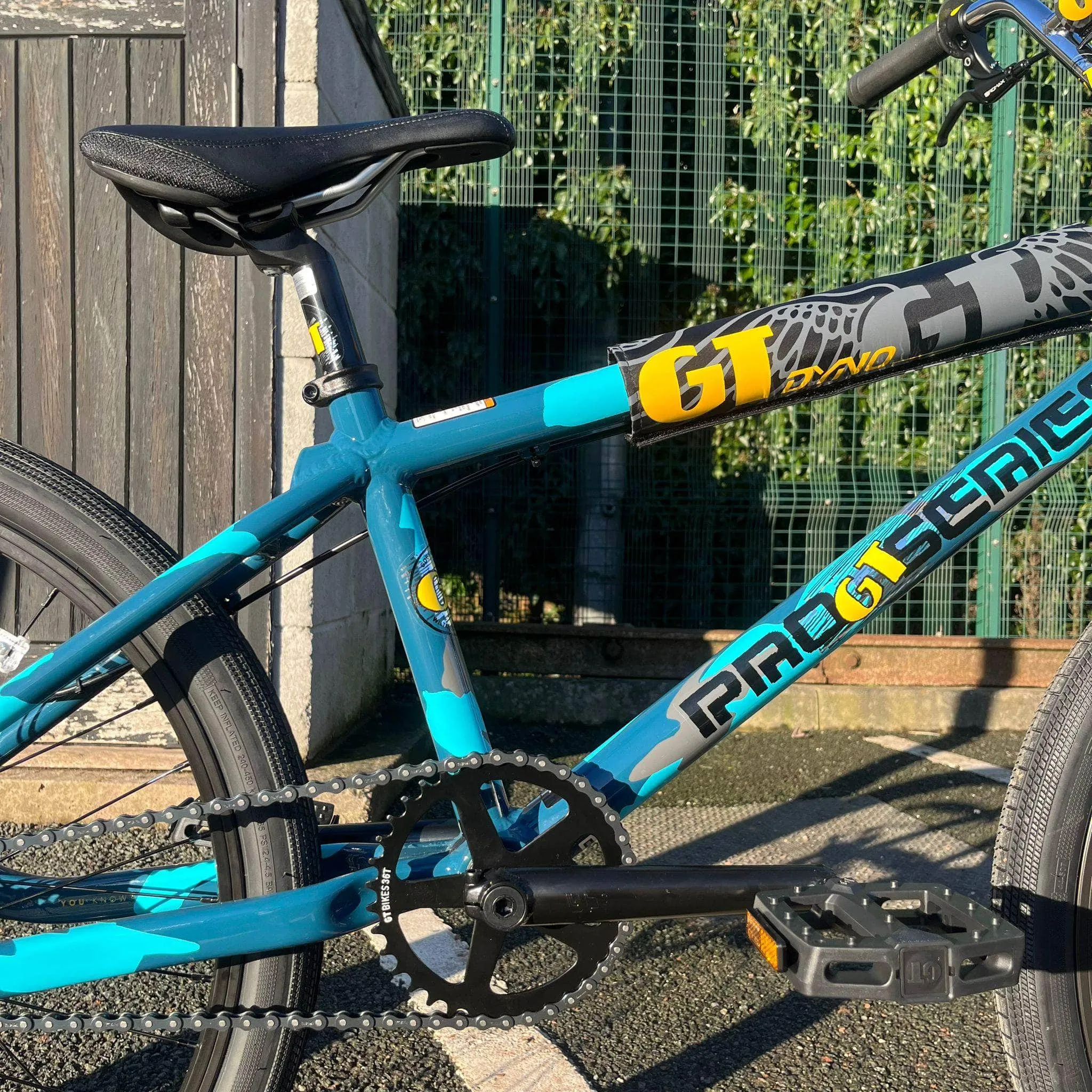 GT Pro Series Heritage 24 Inch Bike Dusty Blue Race Edition