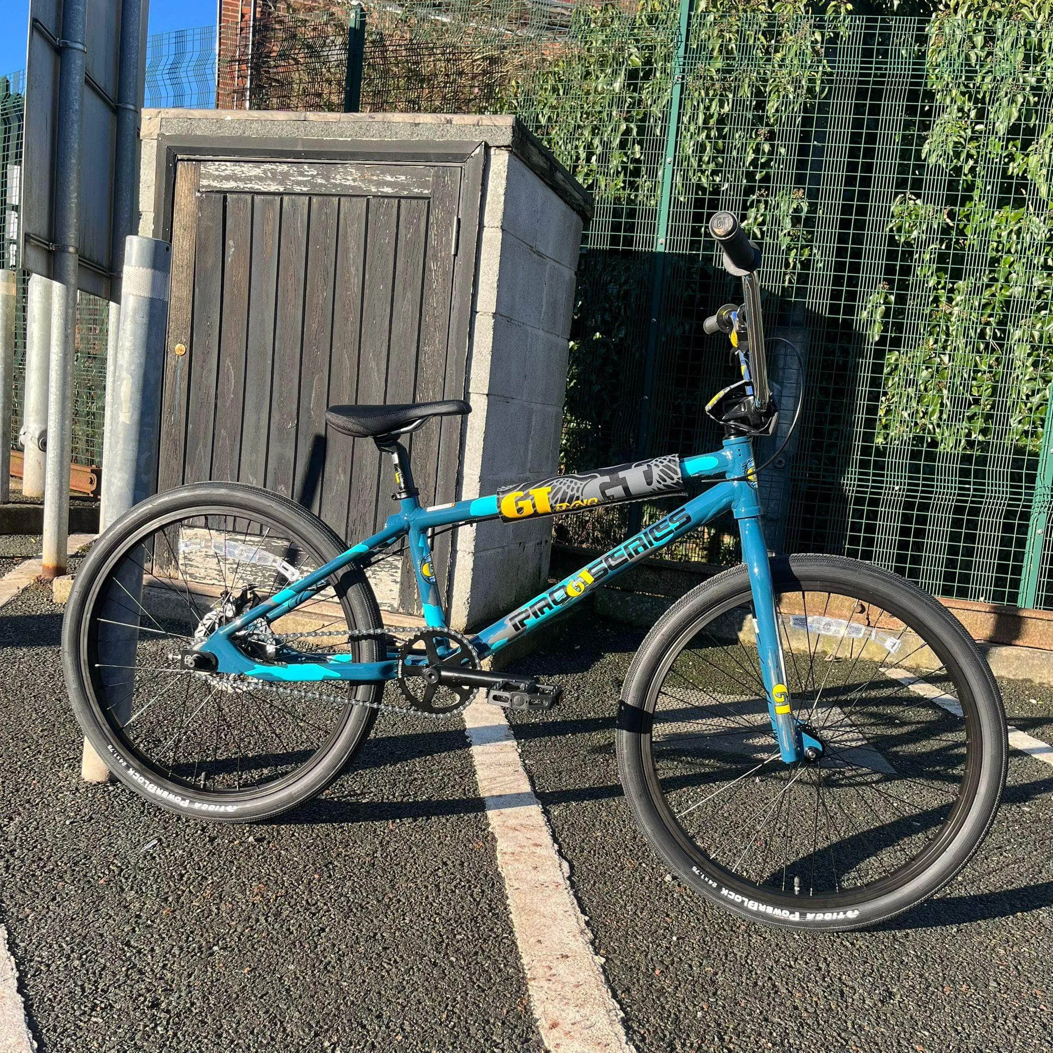 GT Pro Series Heritage 24 Inch Bike Dusty Blue Race Edition