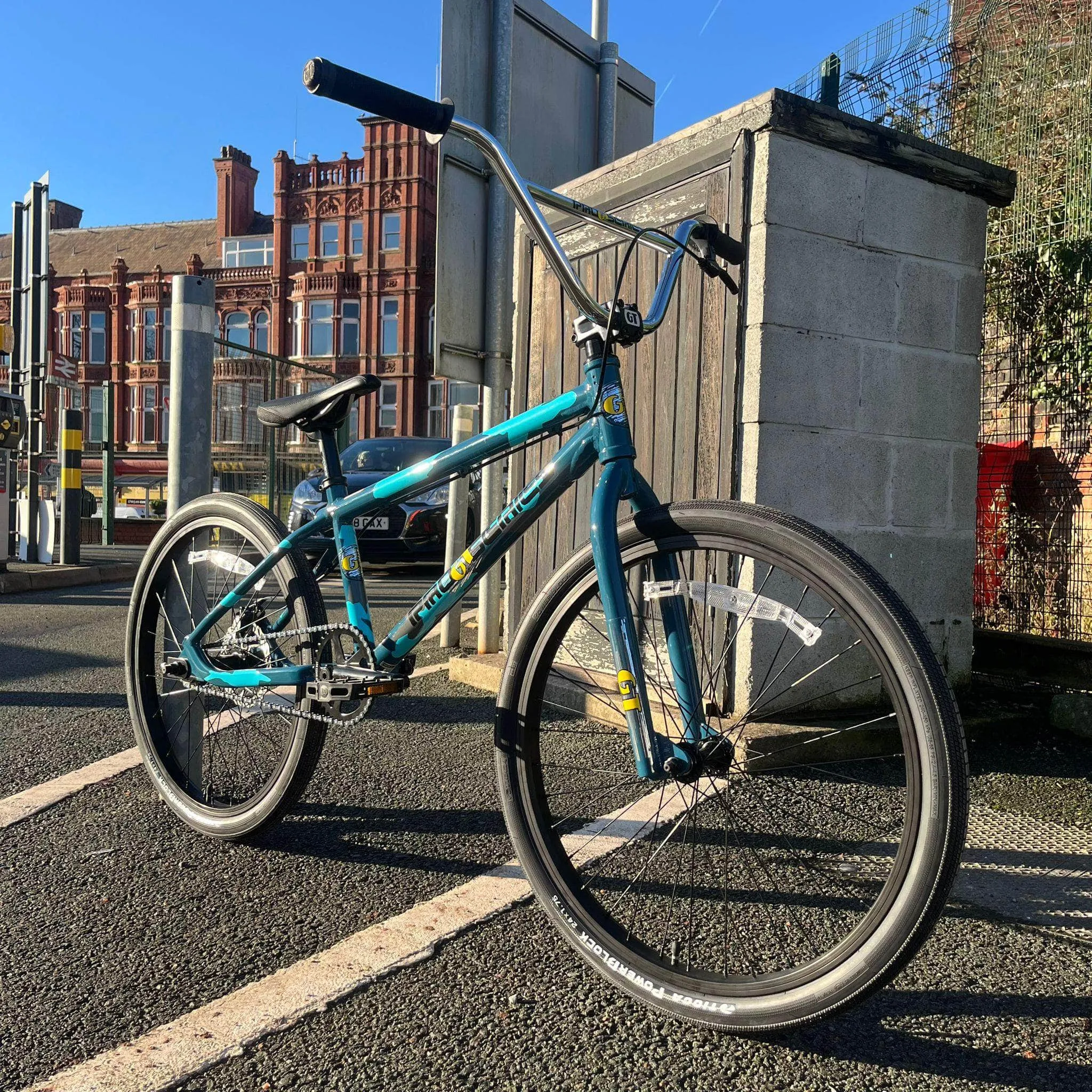 GT Pro Series Heritage 24 Inch Bike Dusty Blue Race Edition