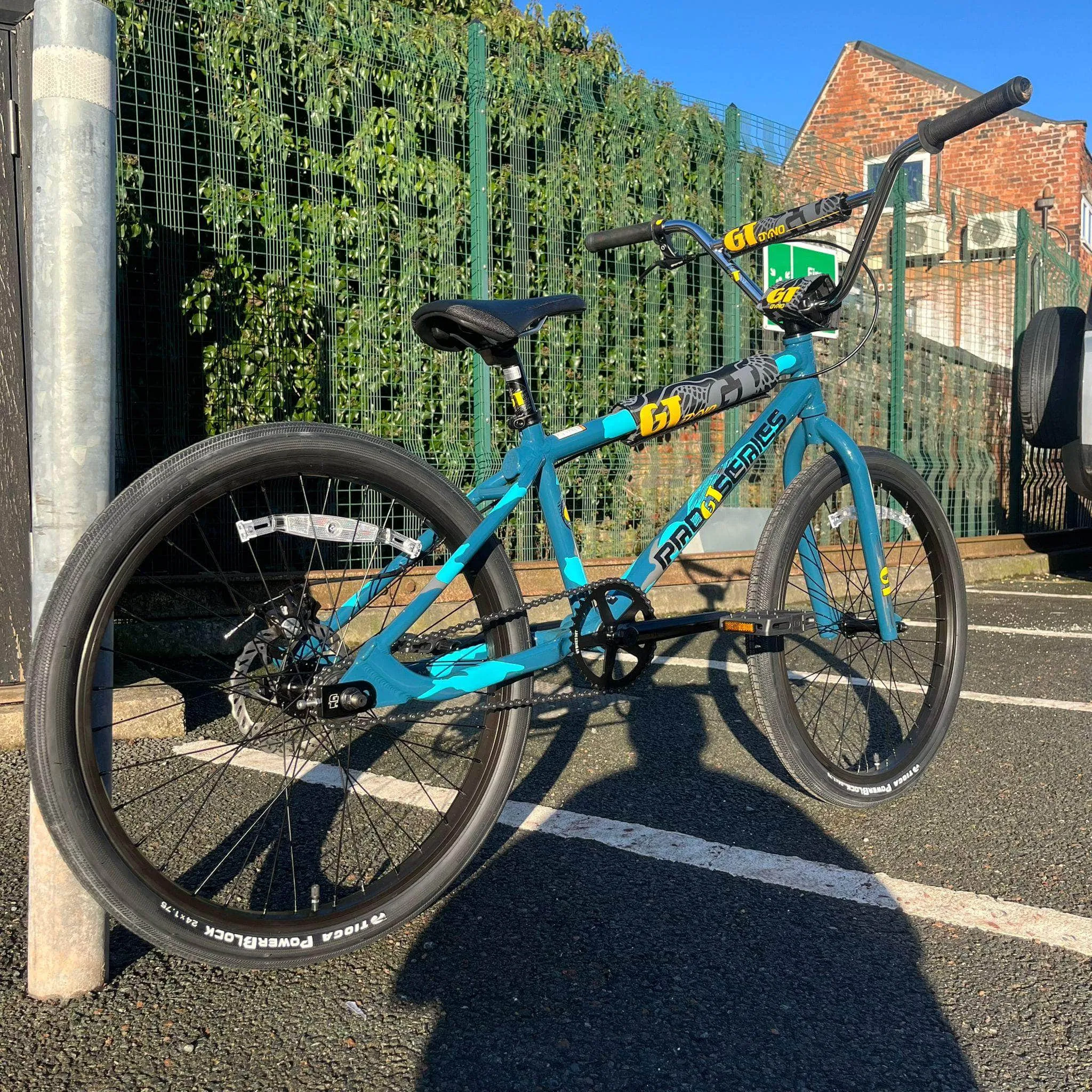 GT Pro Series Heritage 24 Inch Bike Dusty Blue Race Edition