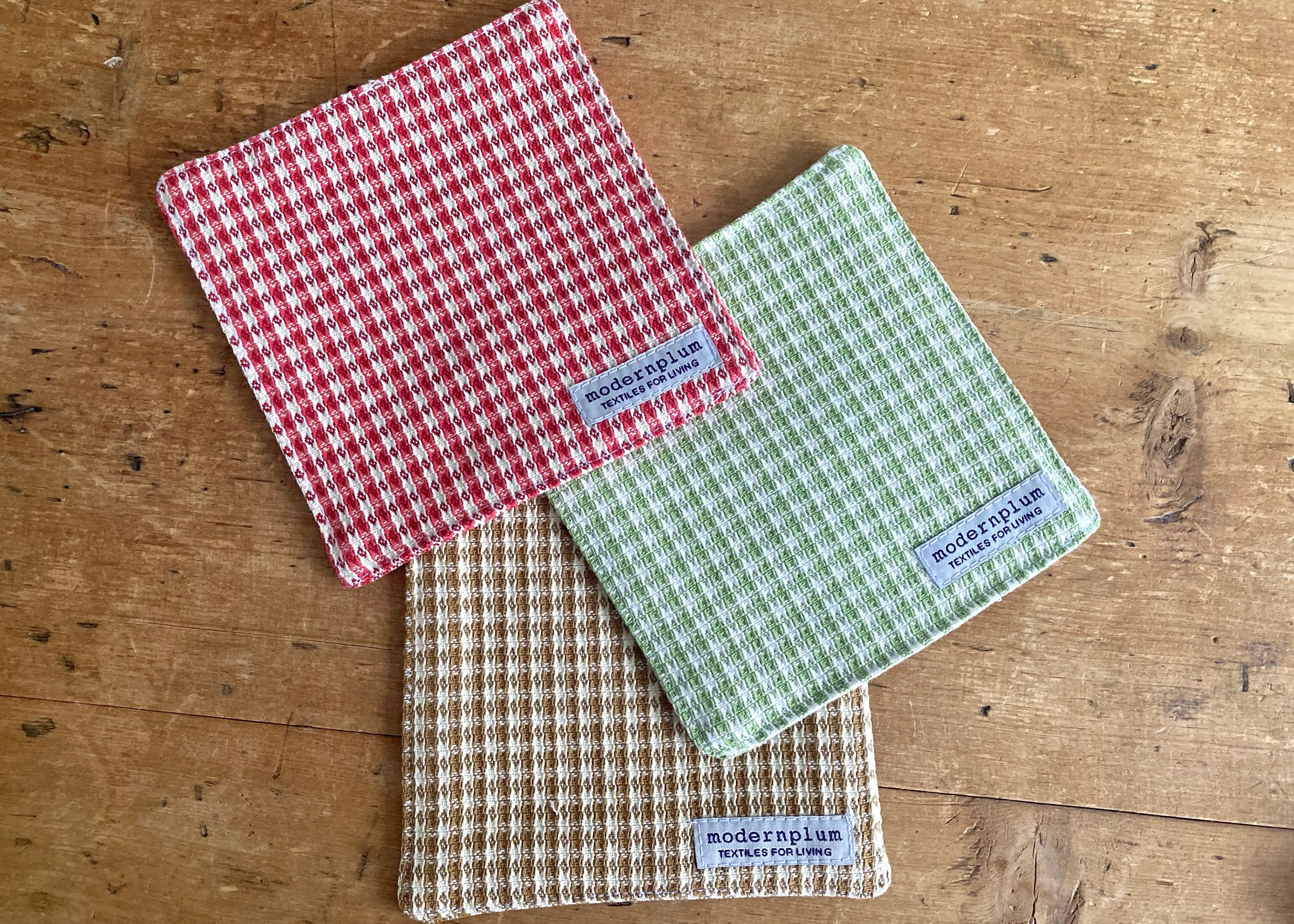 Hancock Cocktail Napkin Raspberry - Set of 2