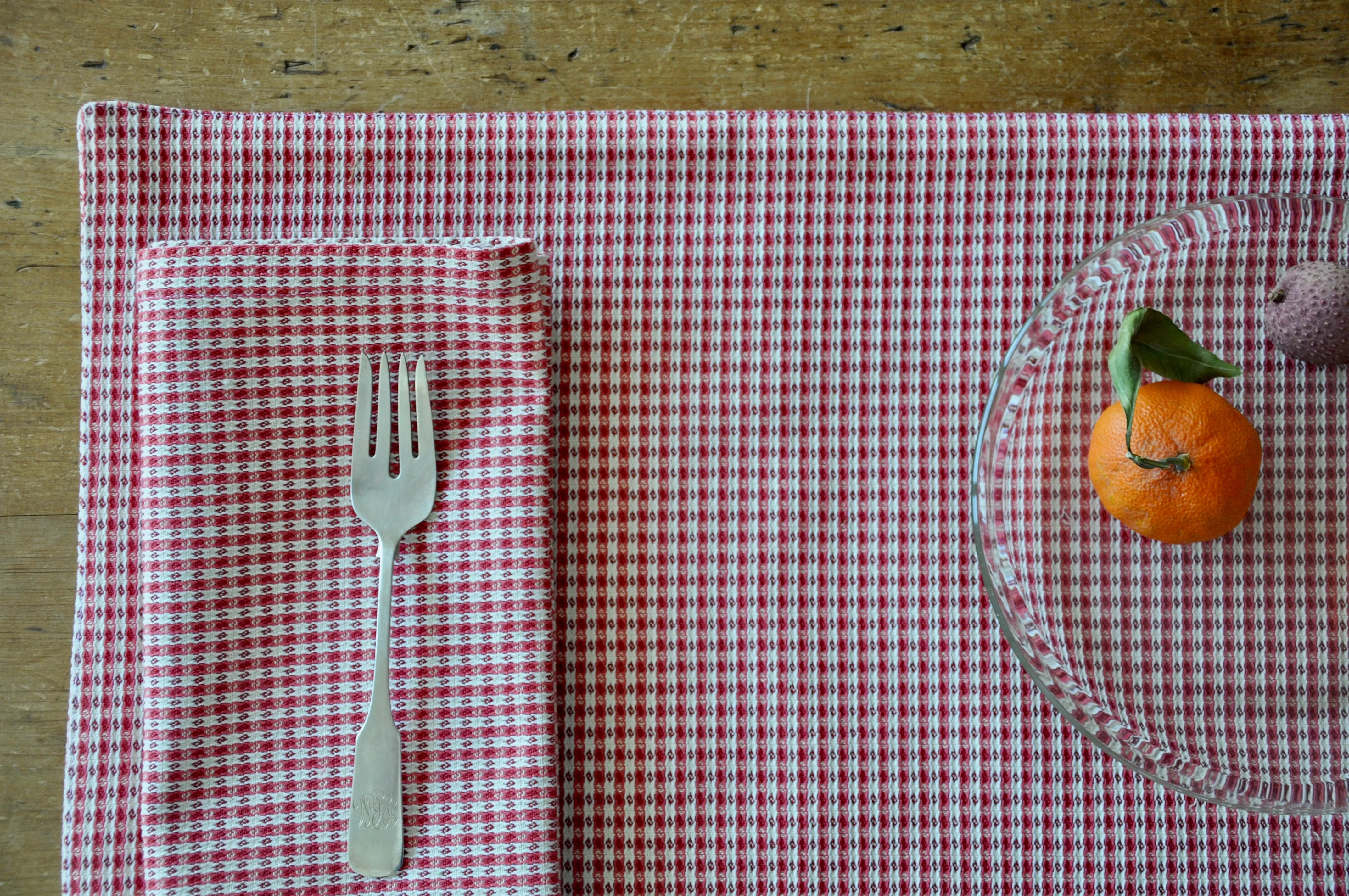 Hancock Napkin Raspberry
