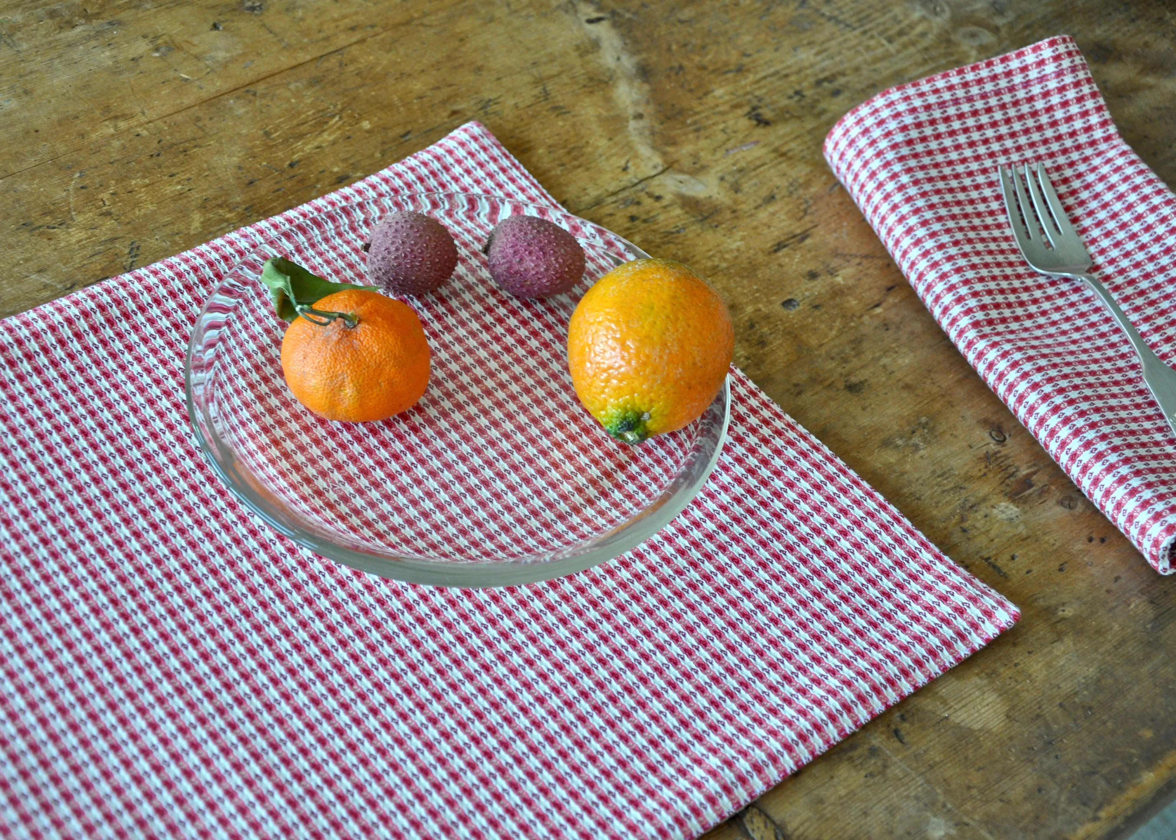 Hancock Napkin Raspberry