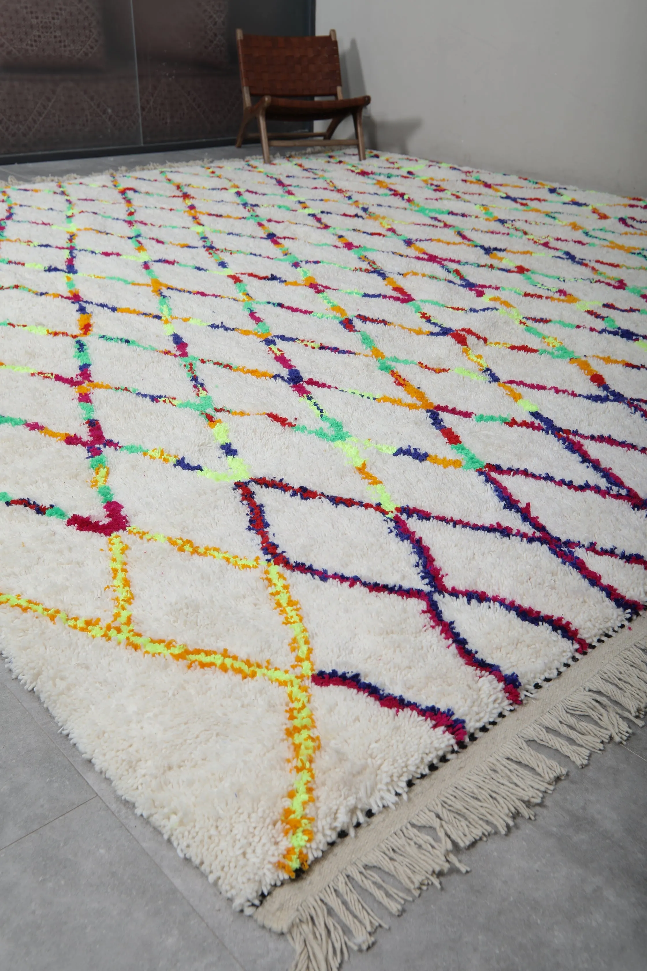 Handmade Moroccan rug - Custom rug - Wool rug