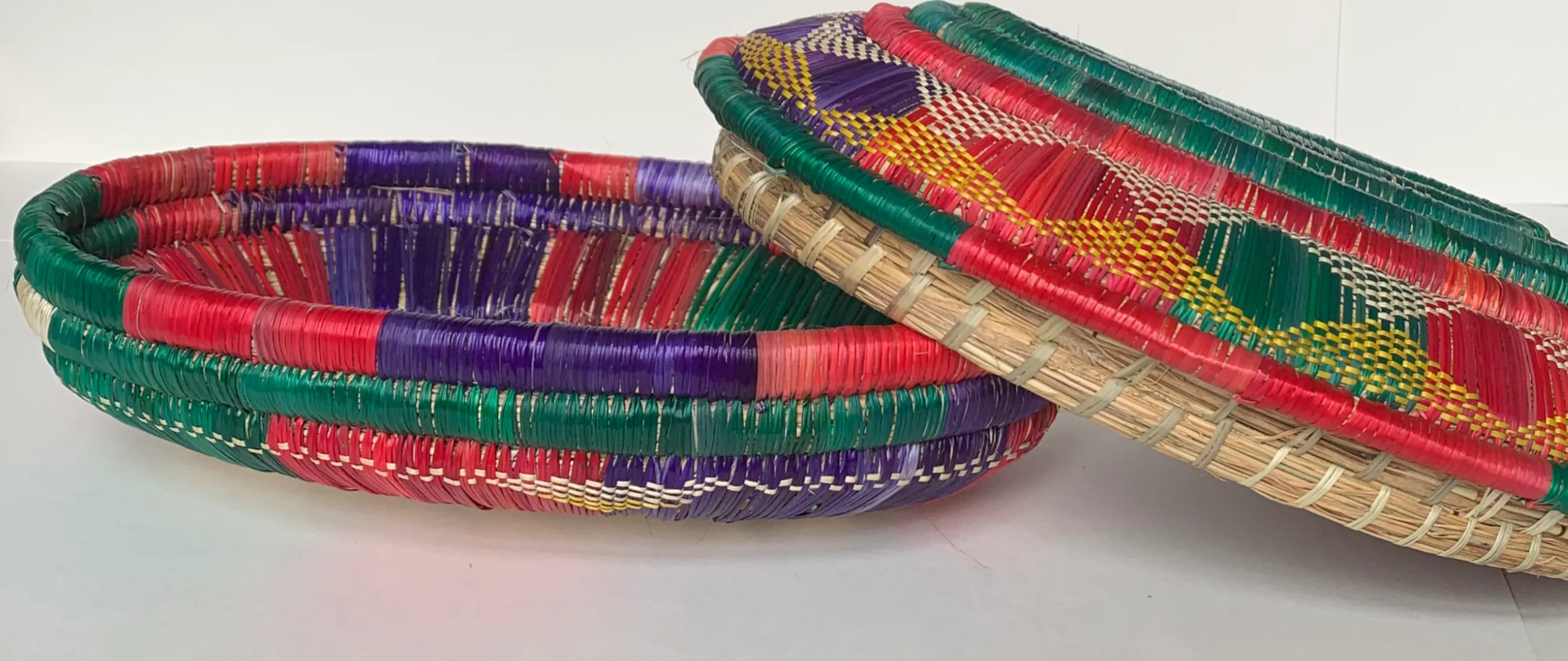 Handwoven Storage Basket Decorative Muday