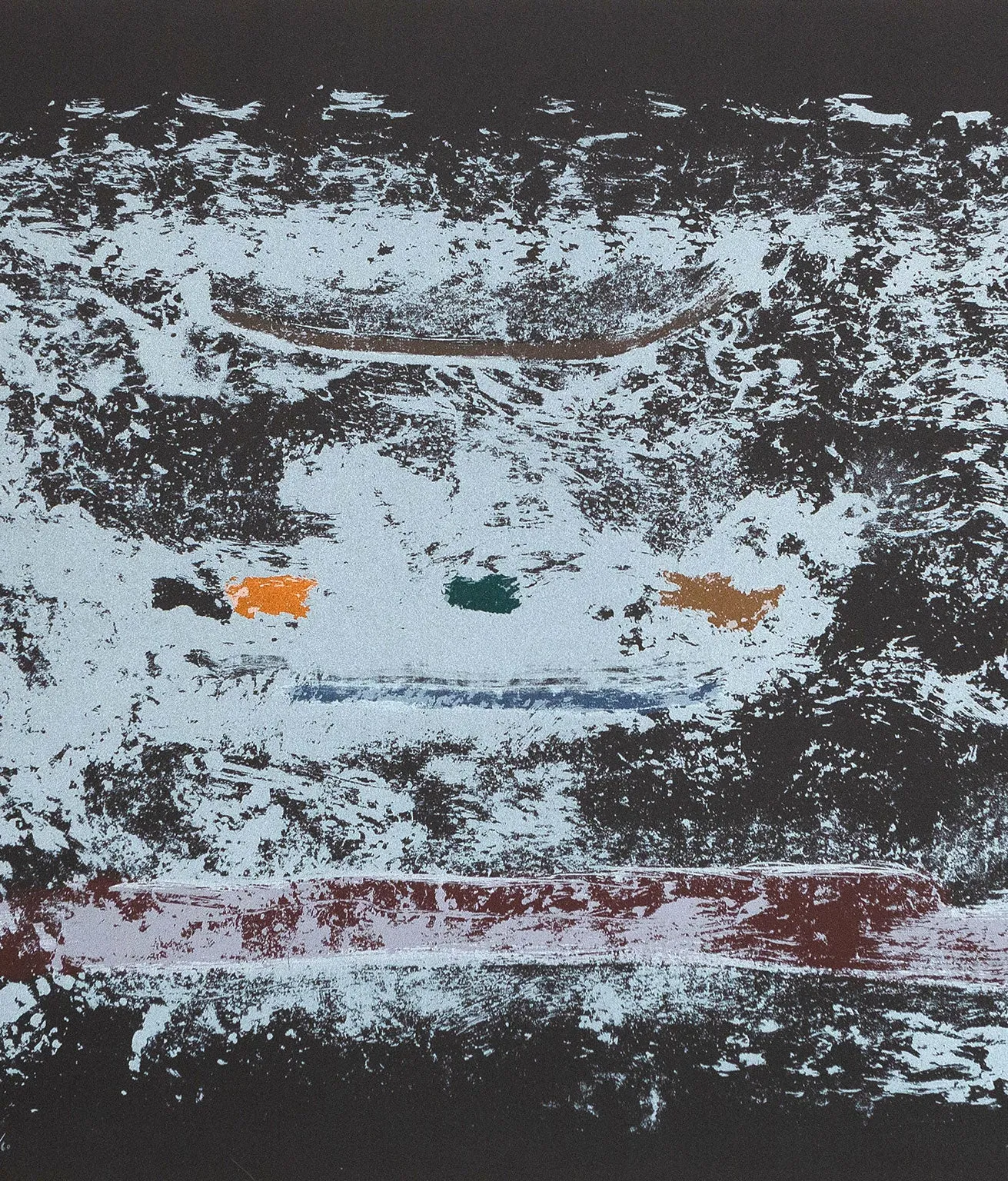HELEN FRANKENTHALER "UN POCO MAS" 1987