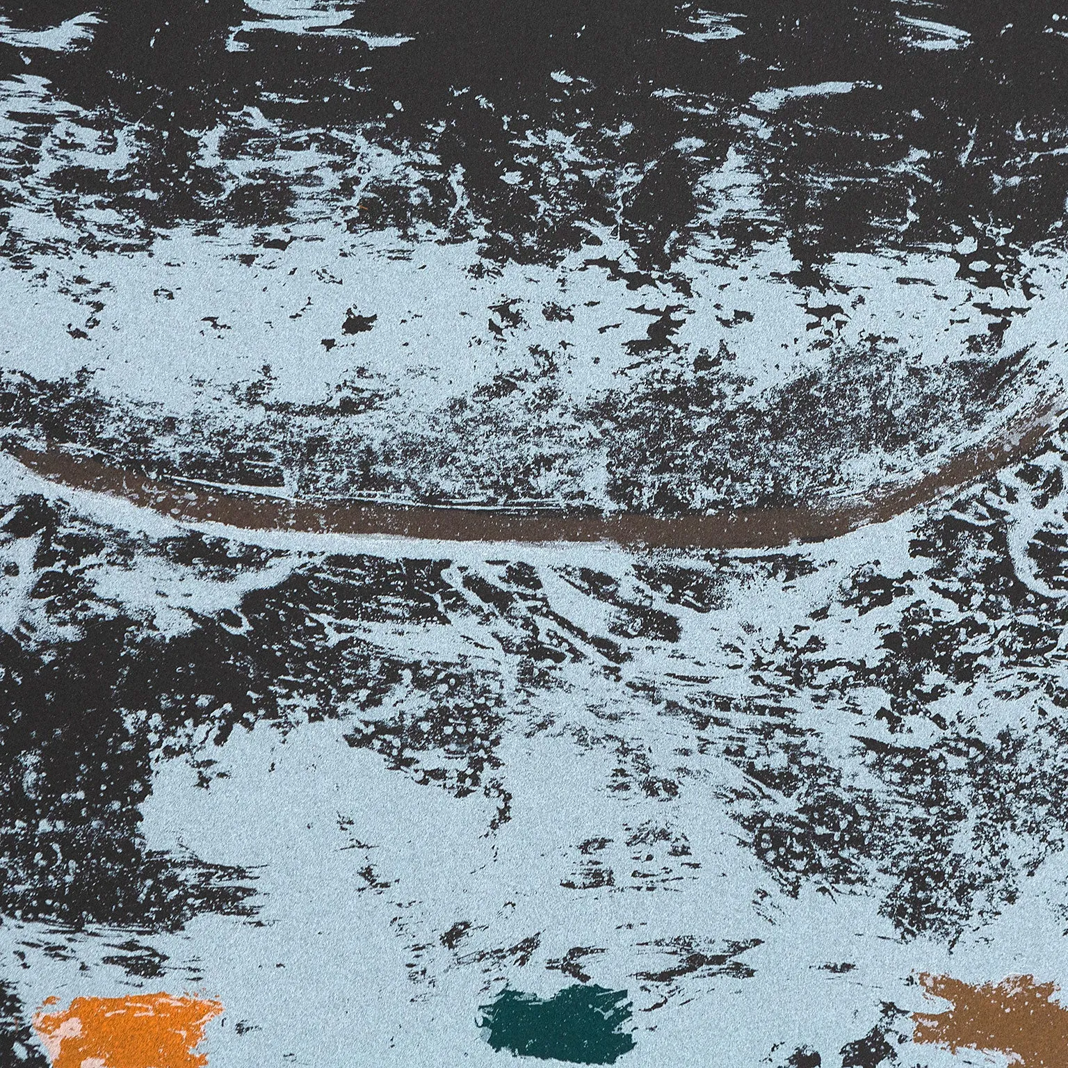 HELEN FRANKENTHALER "UN POCO MAS" 1987