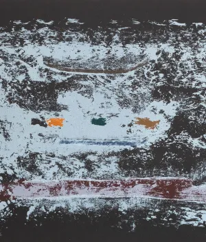 HELEN FRANKENTHALER "UN POCO MAS" 1987