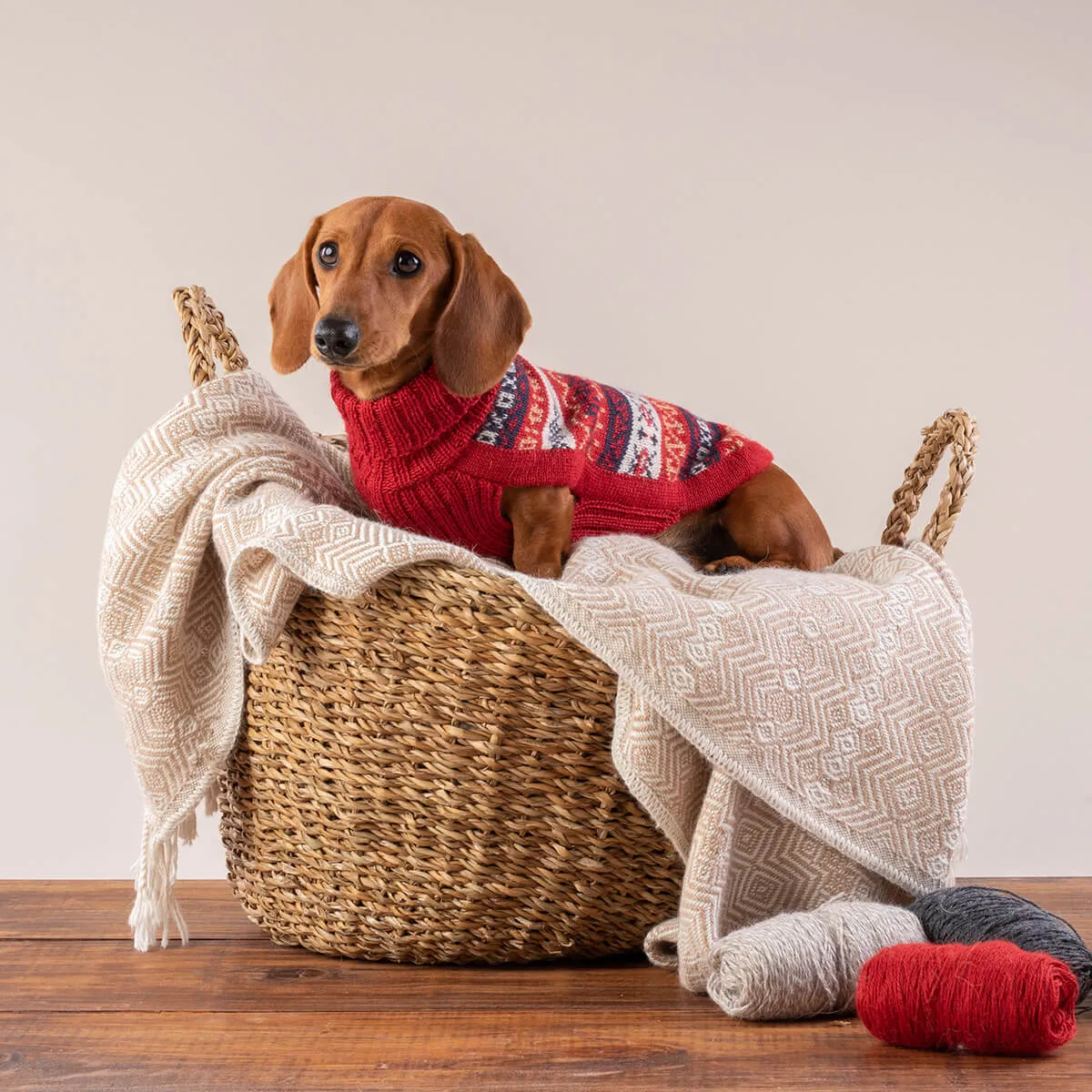 Heritage Alpaca Dog Sweater