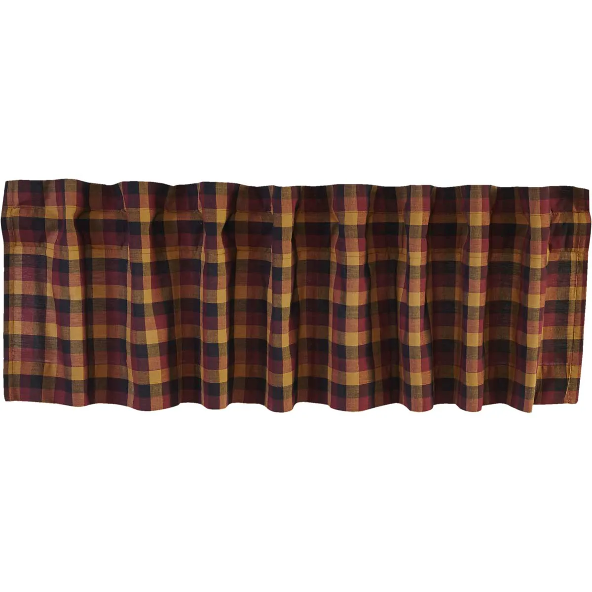 Heritage Farms Primitive Check Valance