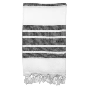 Herringbone Stripe Turkish Towel