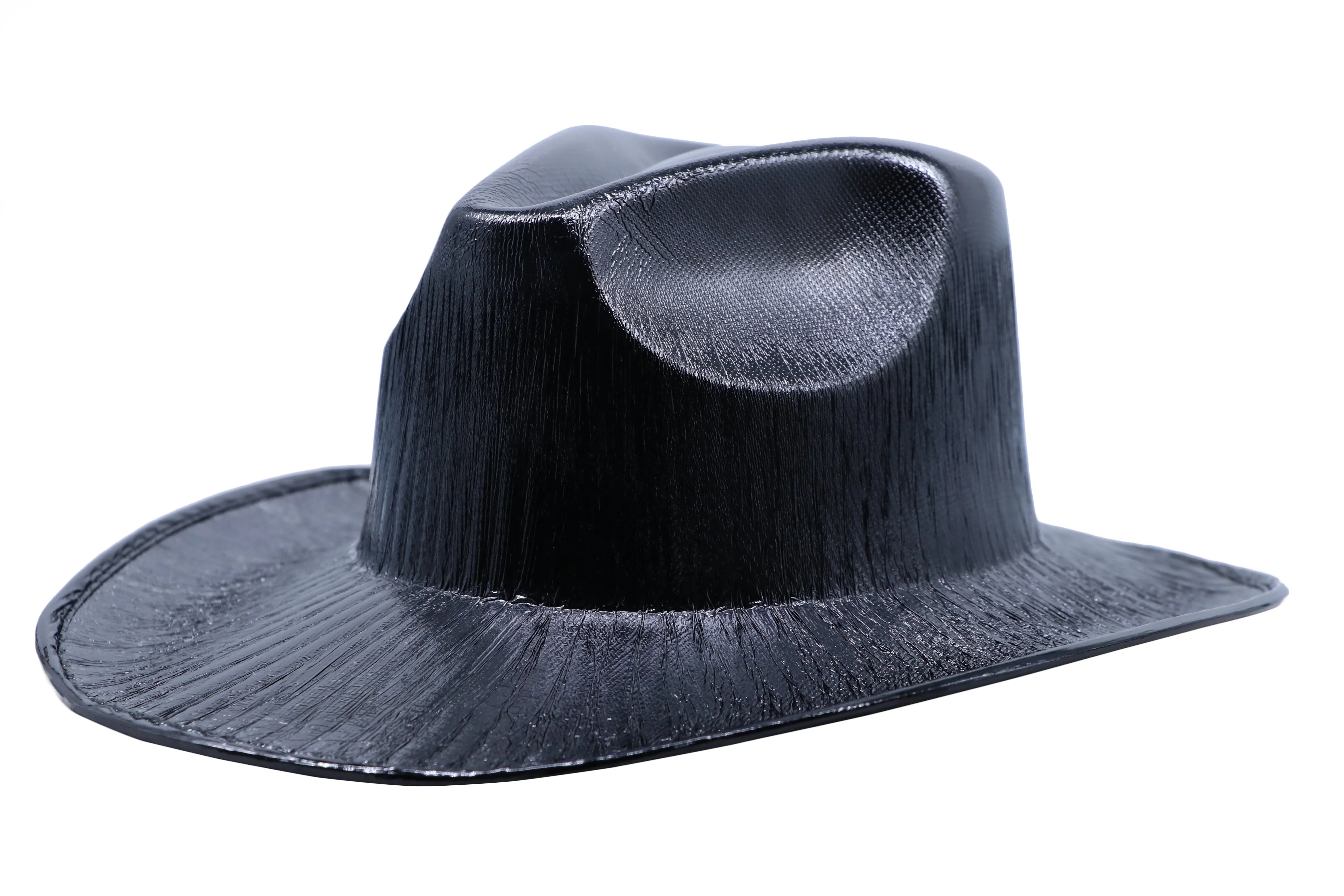 Holographic Space Cowboy Hat (Aqua Green)