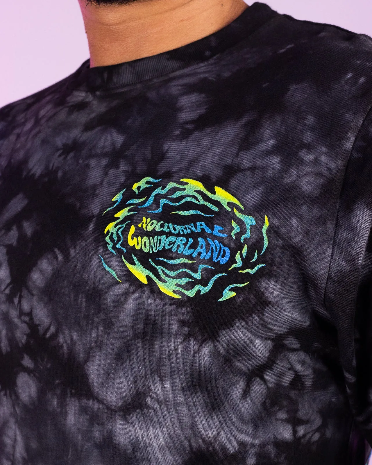 Insomniac Growling Tie Dye Lineup L/S Tee