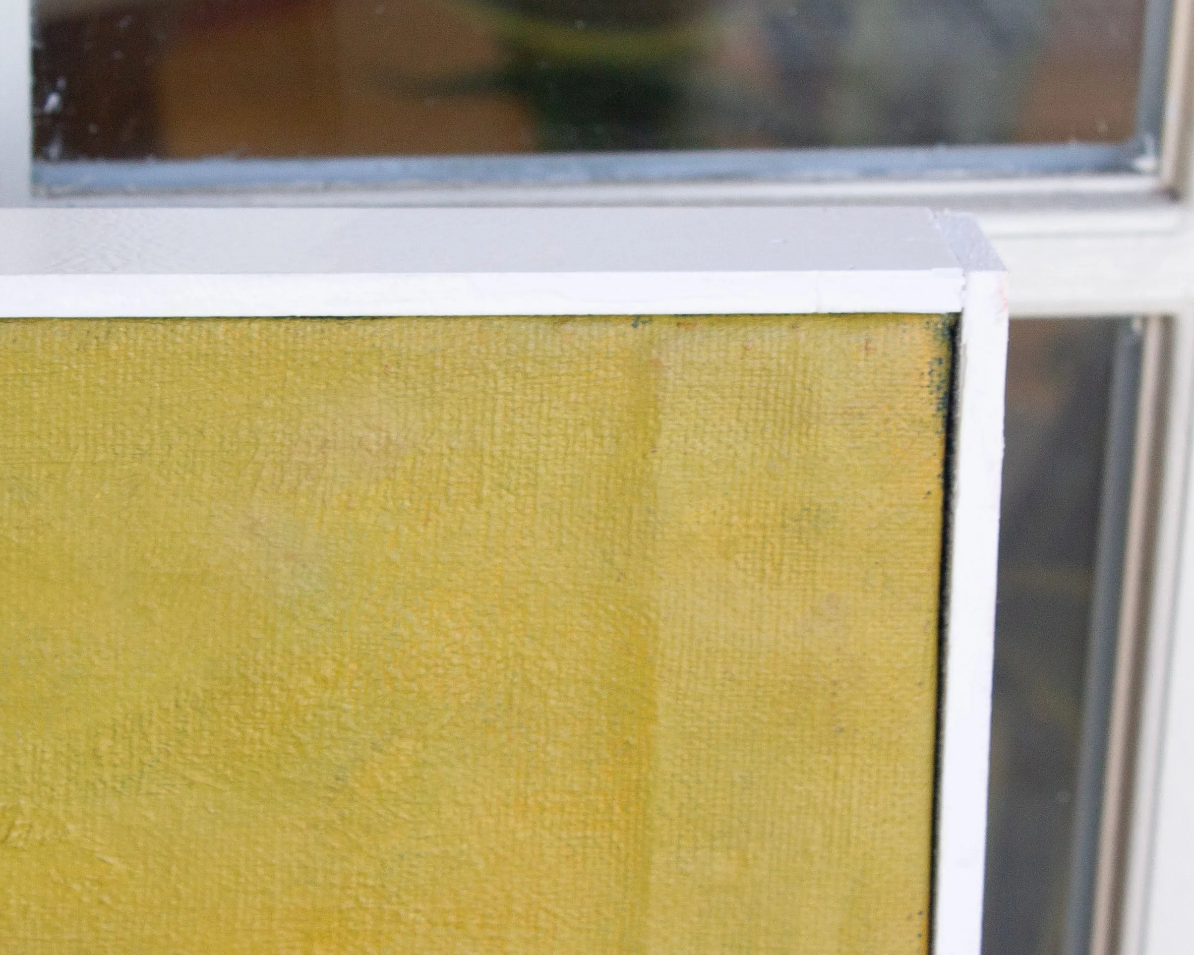 James L. Bruch 1960s Abstract Oil on Canvas Painting