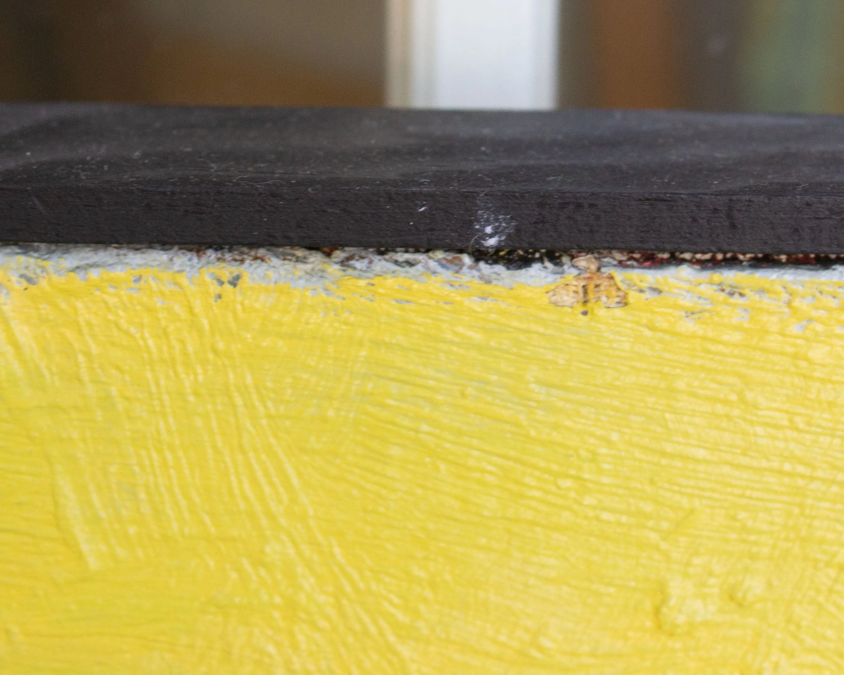 James L. Bruch 1960s Oil on Canvas Abstract Painting