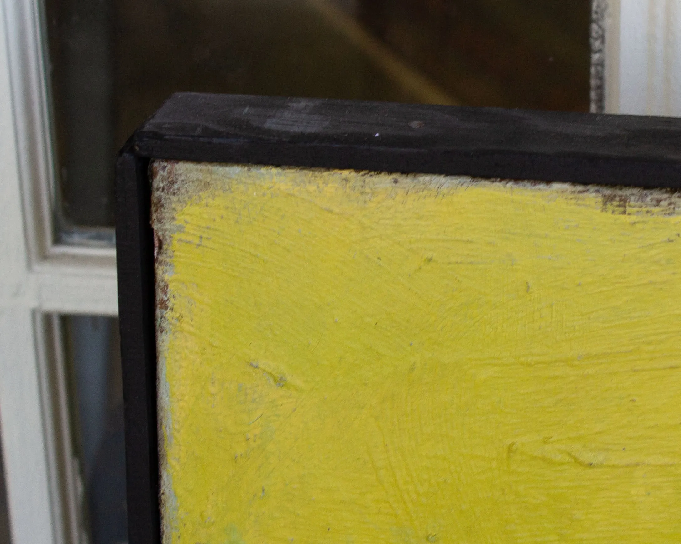 James L. Bruch 1960s Oil on Canvas Abstract Painting
