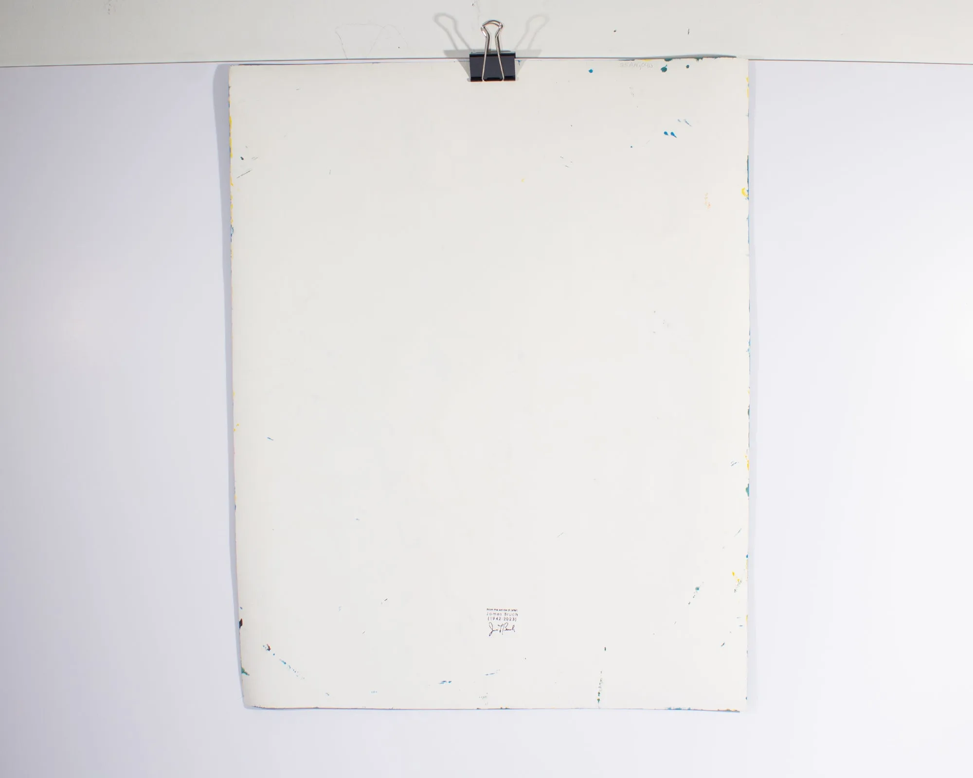 James L. Bruch Abstract Mixed Media Painting