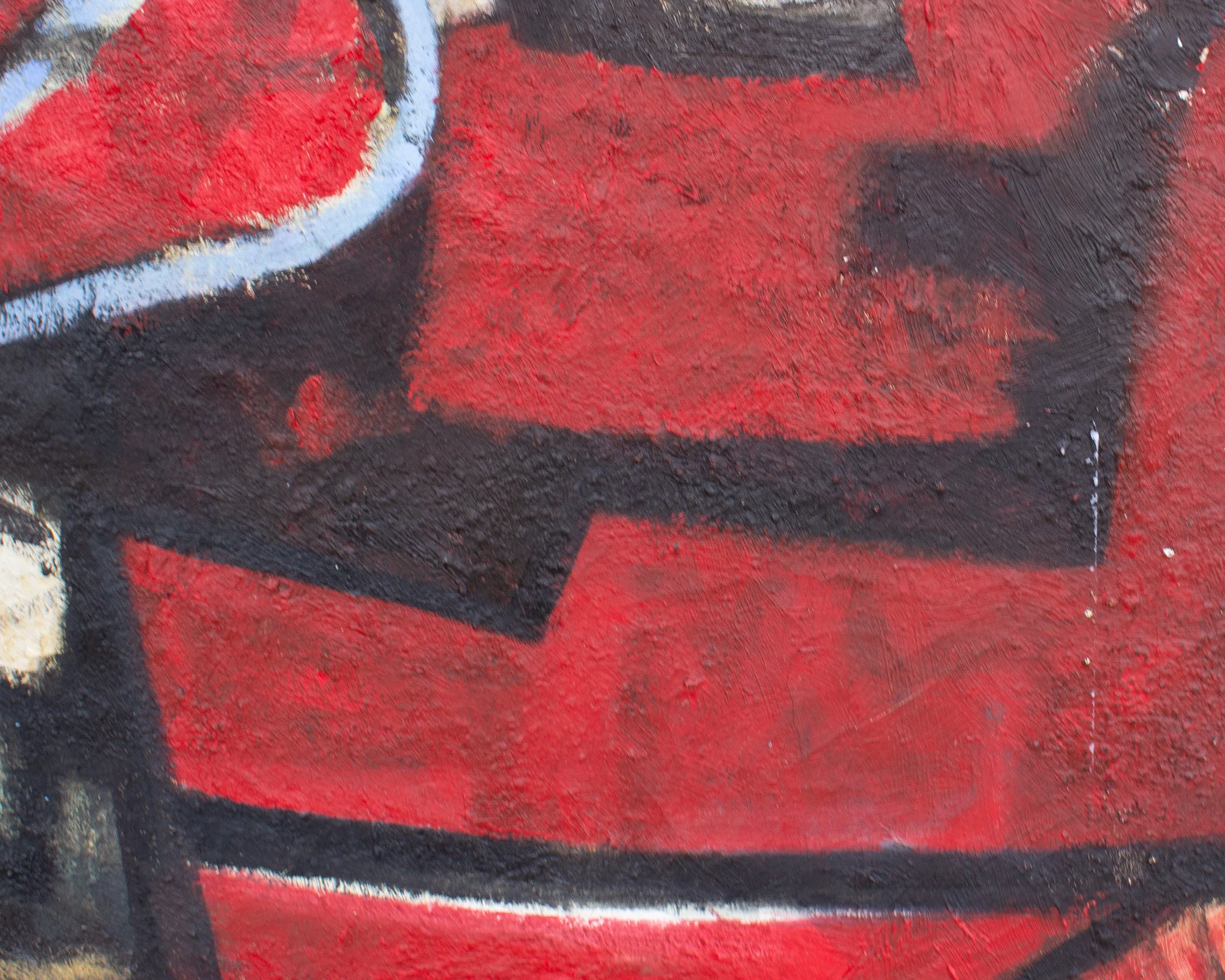 James L. Bruch Abstract Oil on Canvas Painting