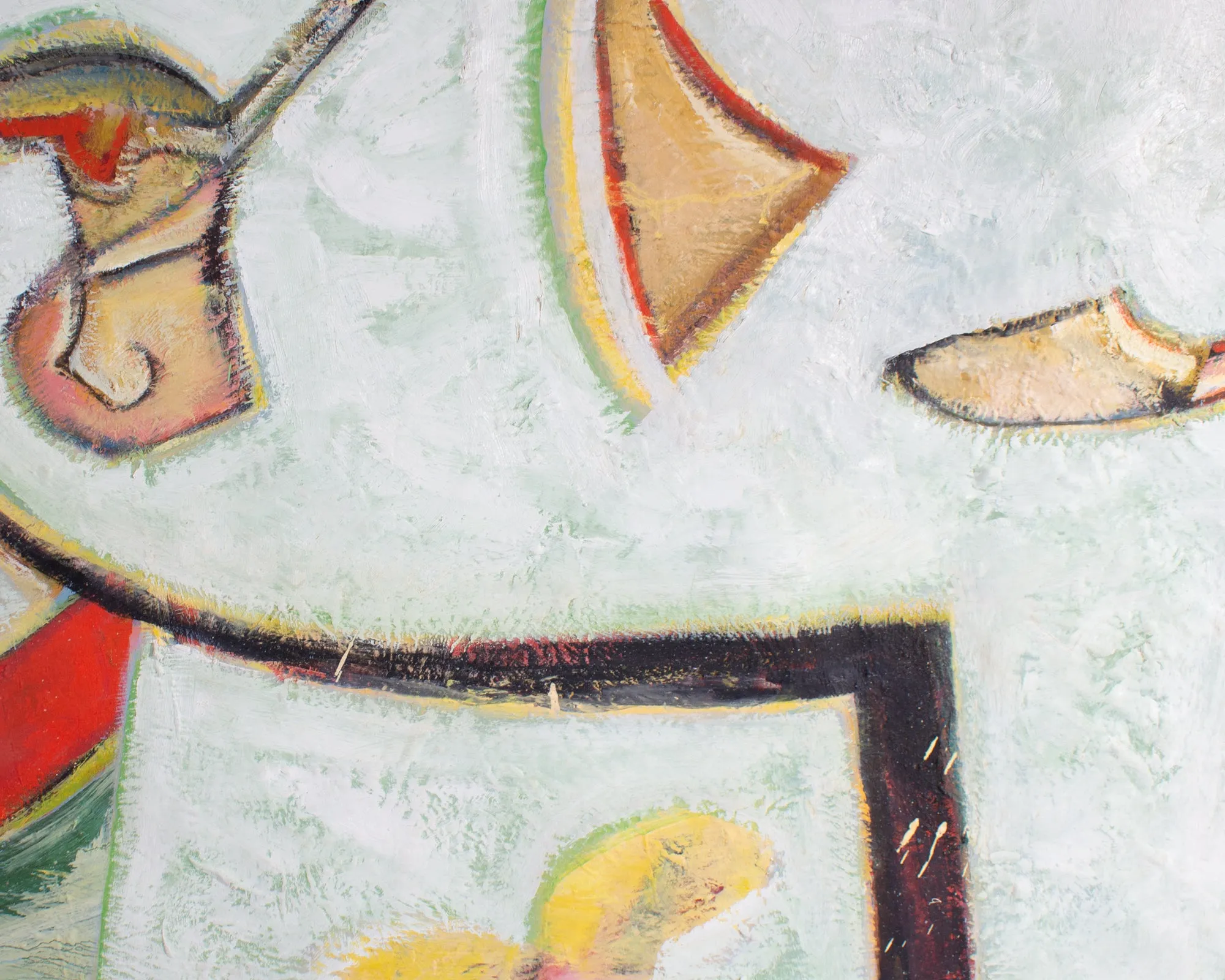 James L. Bruch Abstract Oil on Canvas