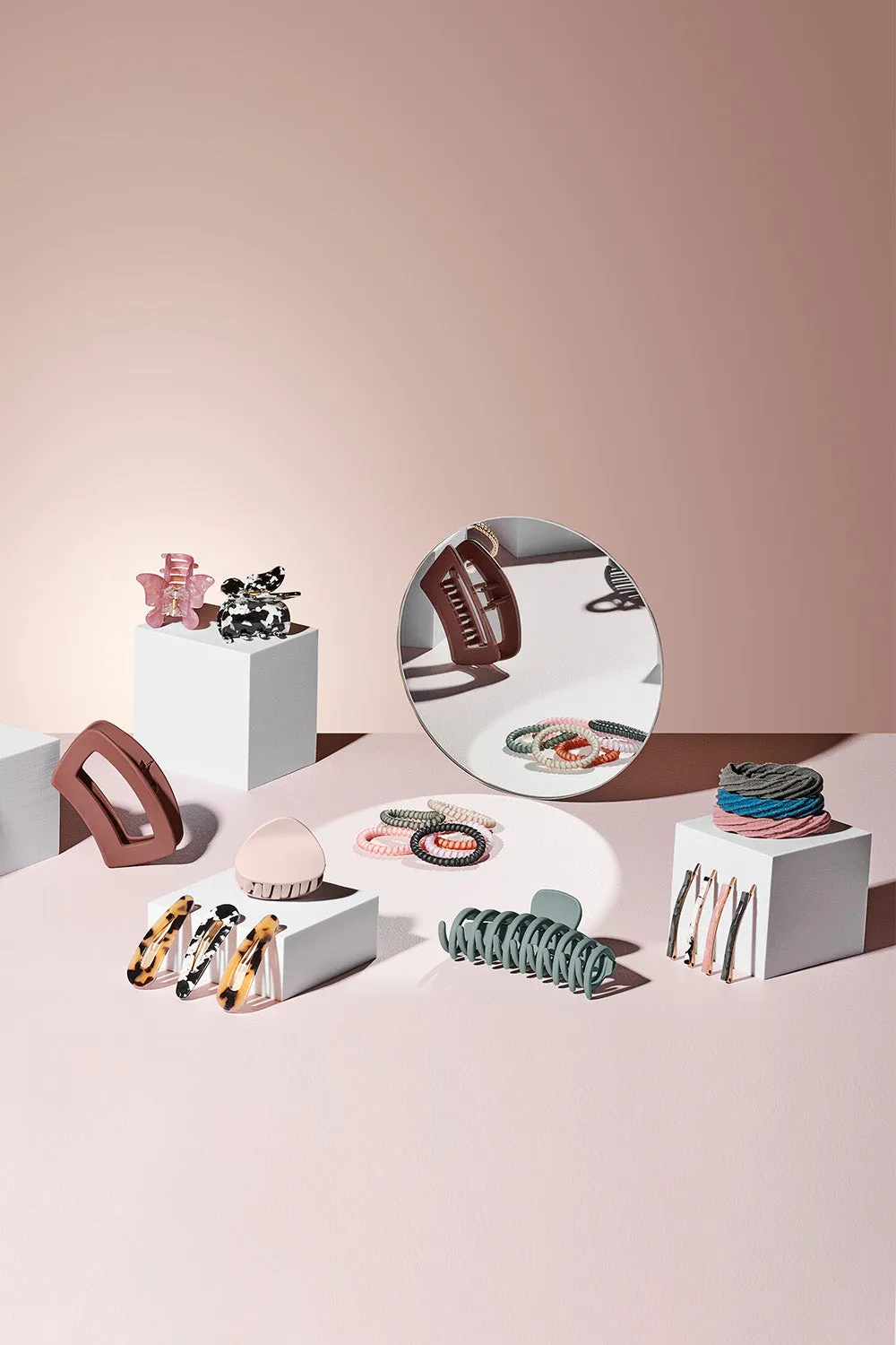 Jelly Loops Slim Spiral Hair Ties Set