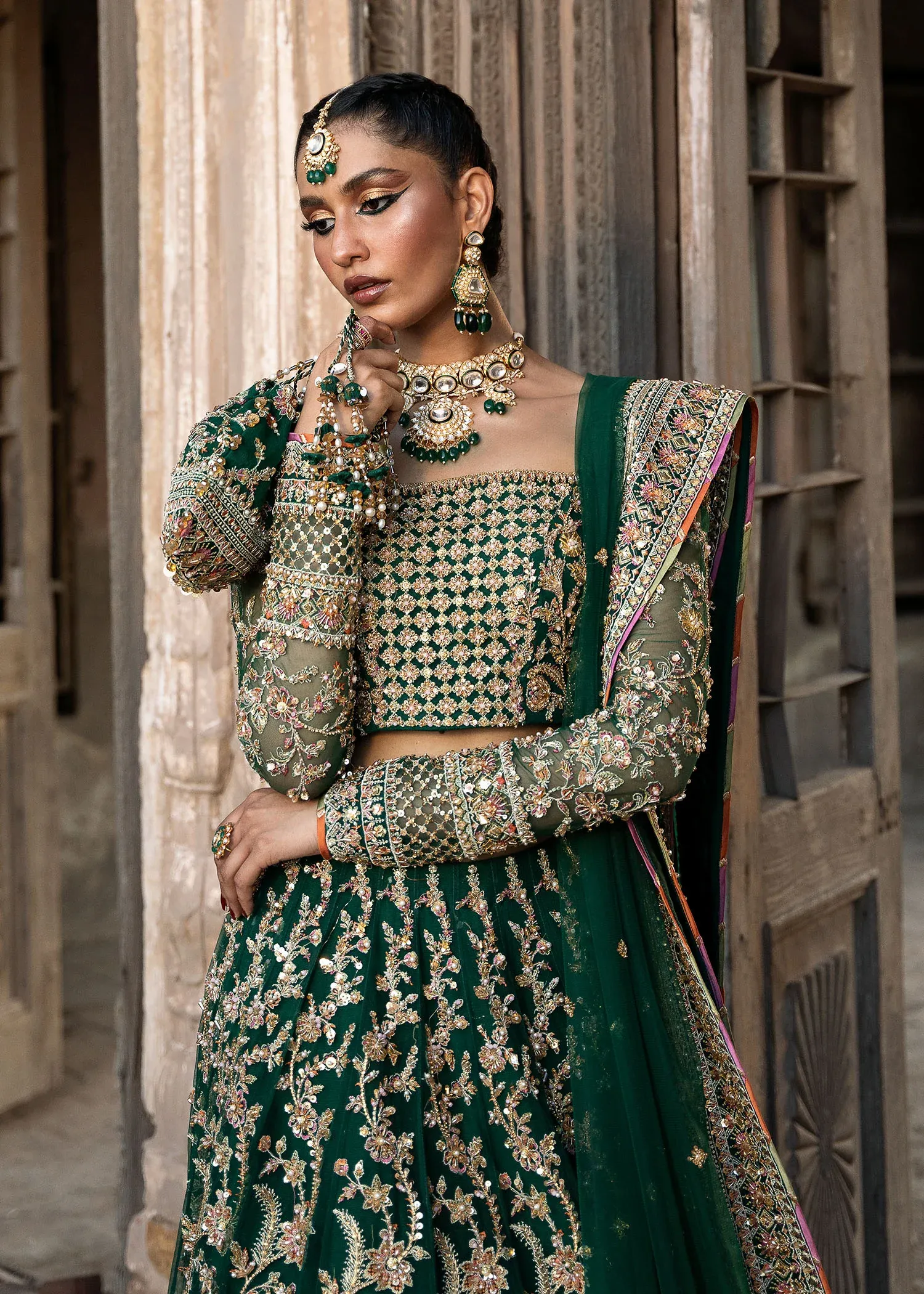 Kanwal Malik Sajni Wedding Festive Net Embroidered Unstitched Collection SUKHAN